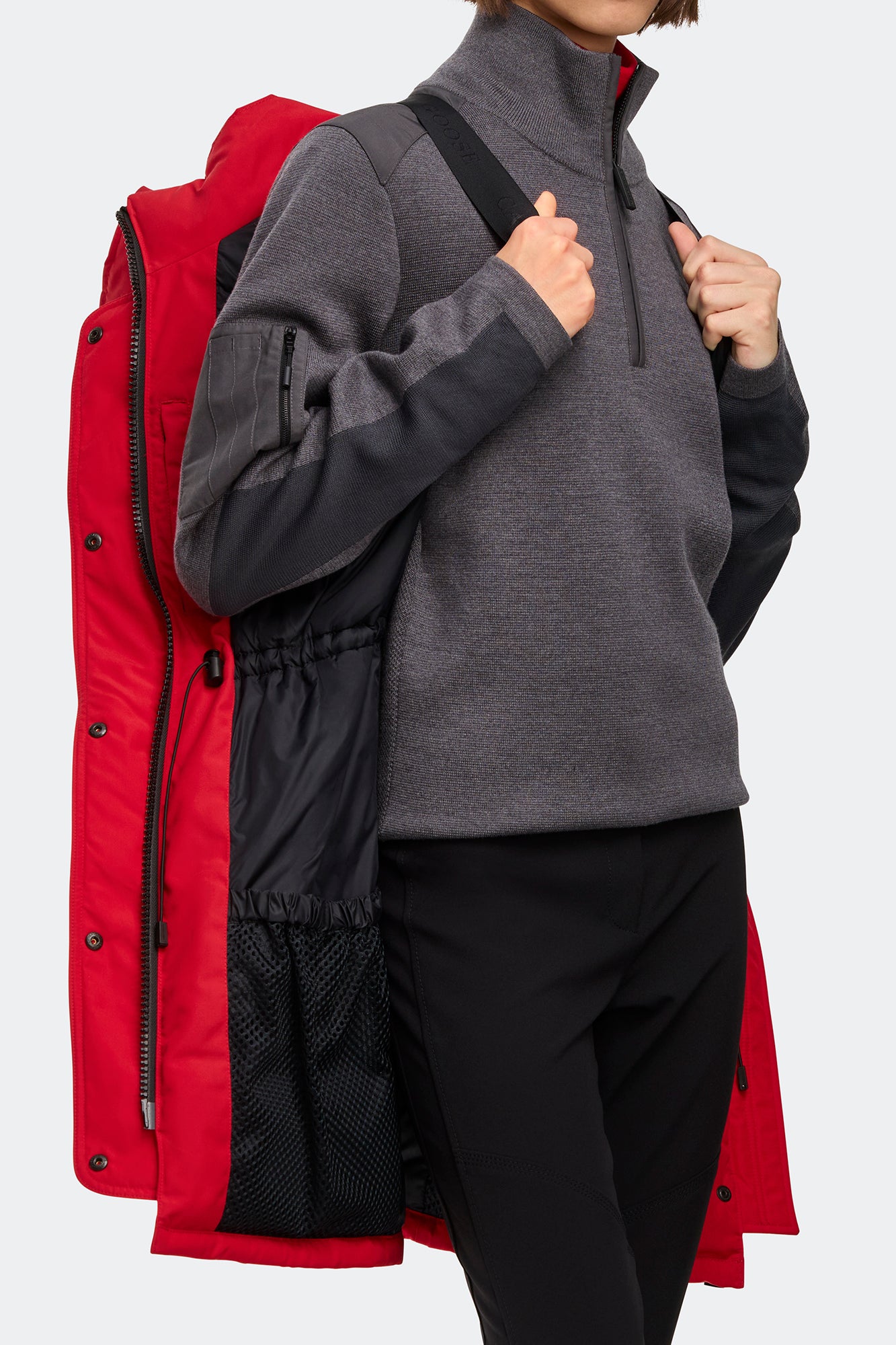 Trillium Parka (Women) - Fortune Red