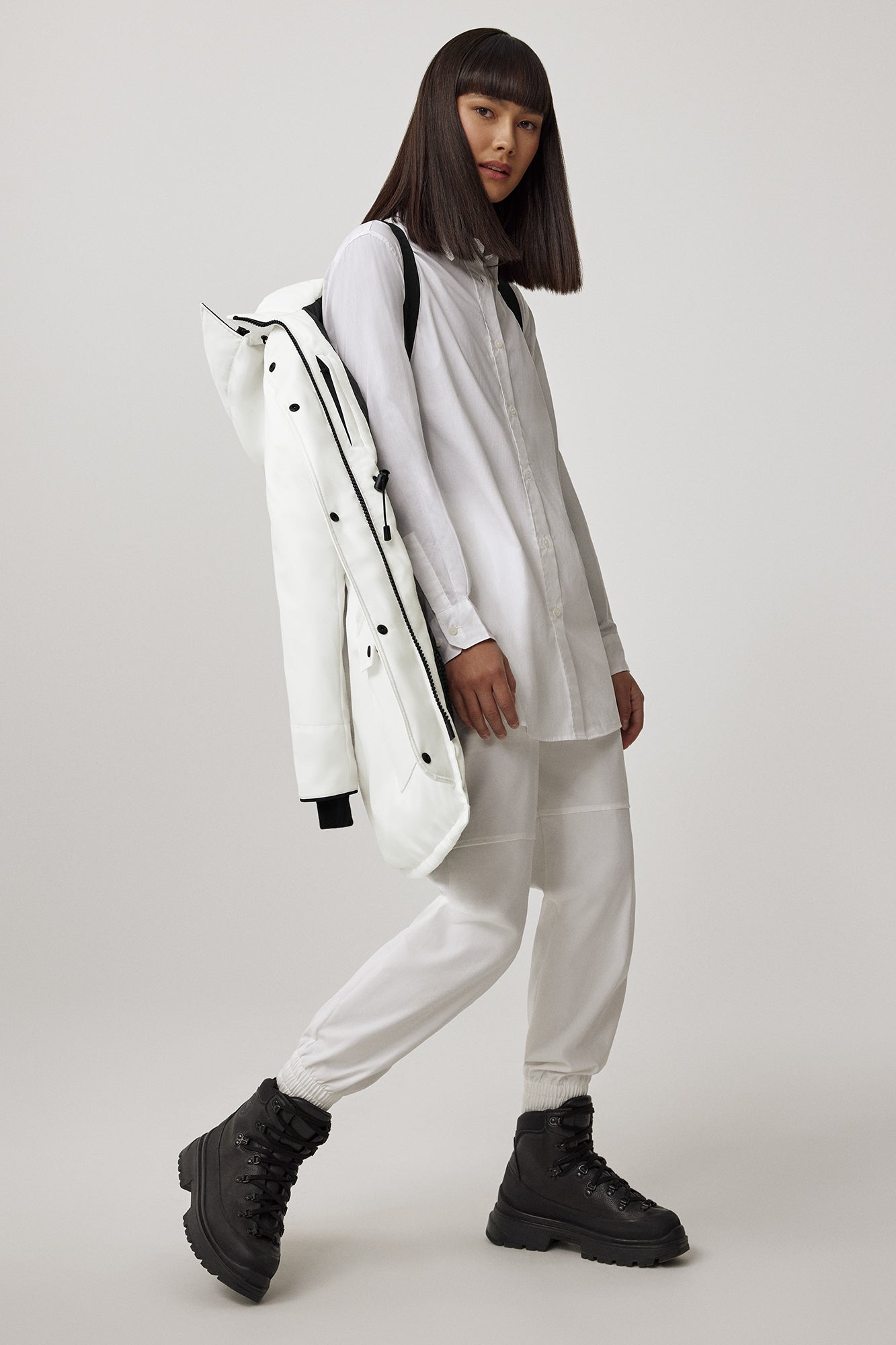 Trillium Parka (Women) - North Star White