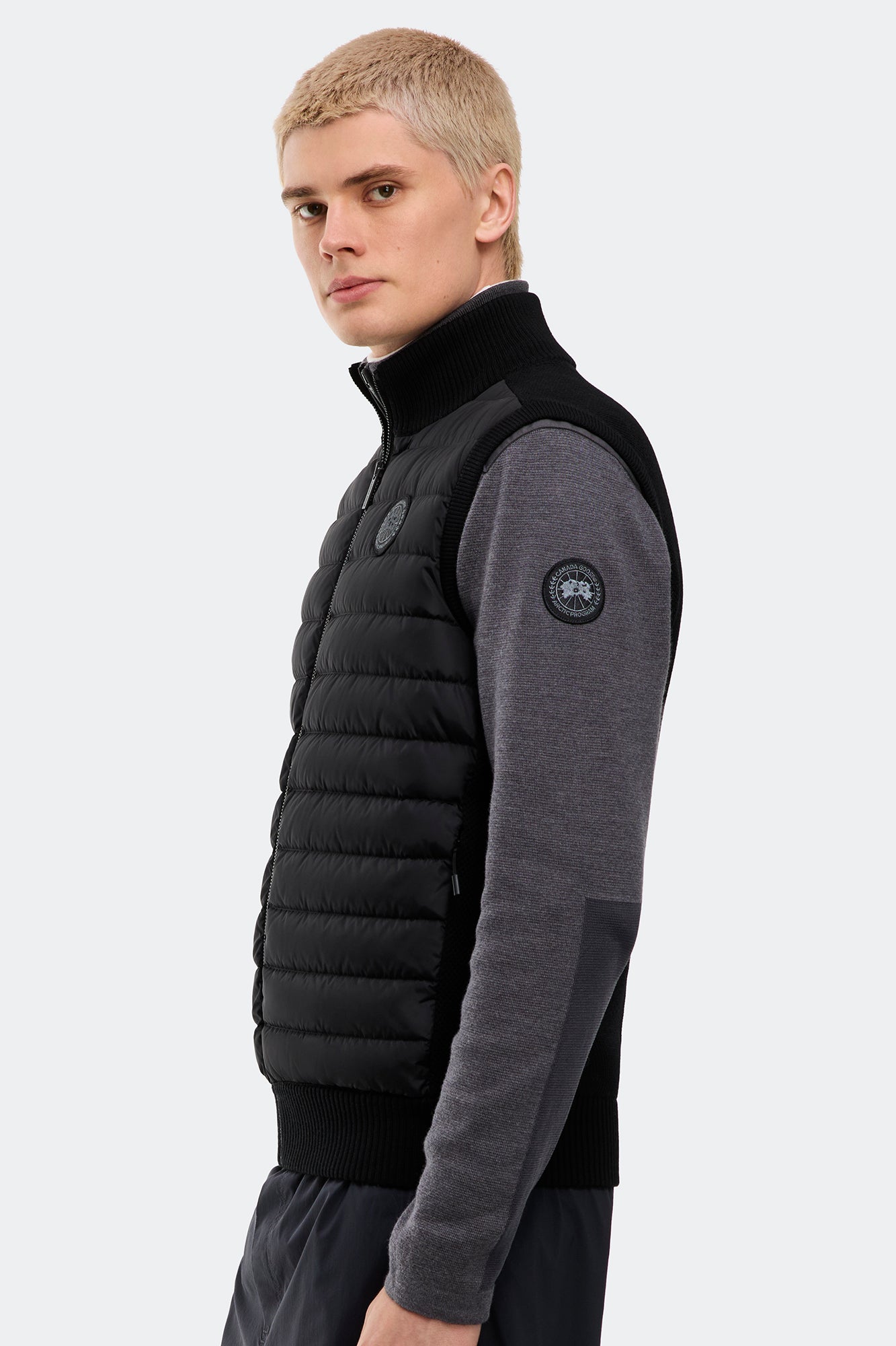 HyBridge® Knit Vest Black Label (Men) - Black