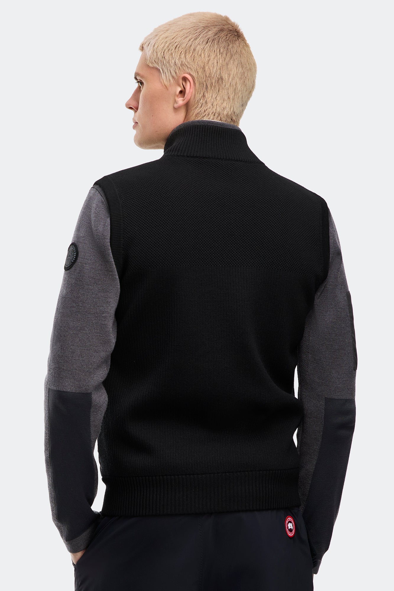 HyBridge® Knit Vest Black Label (Men) - Black