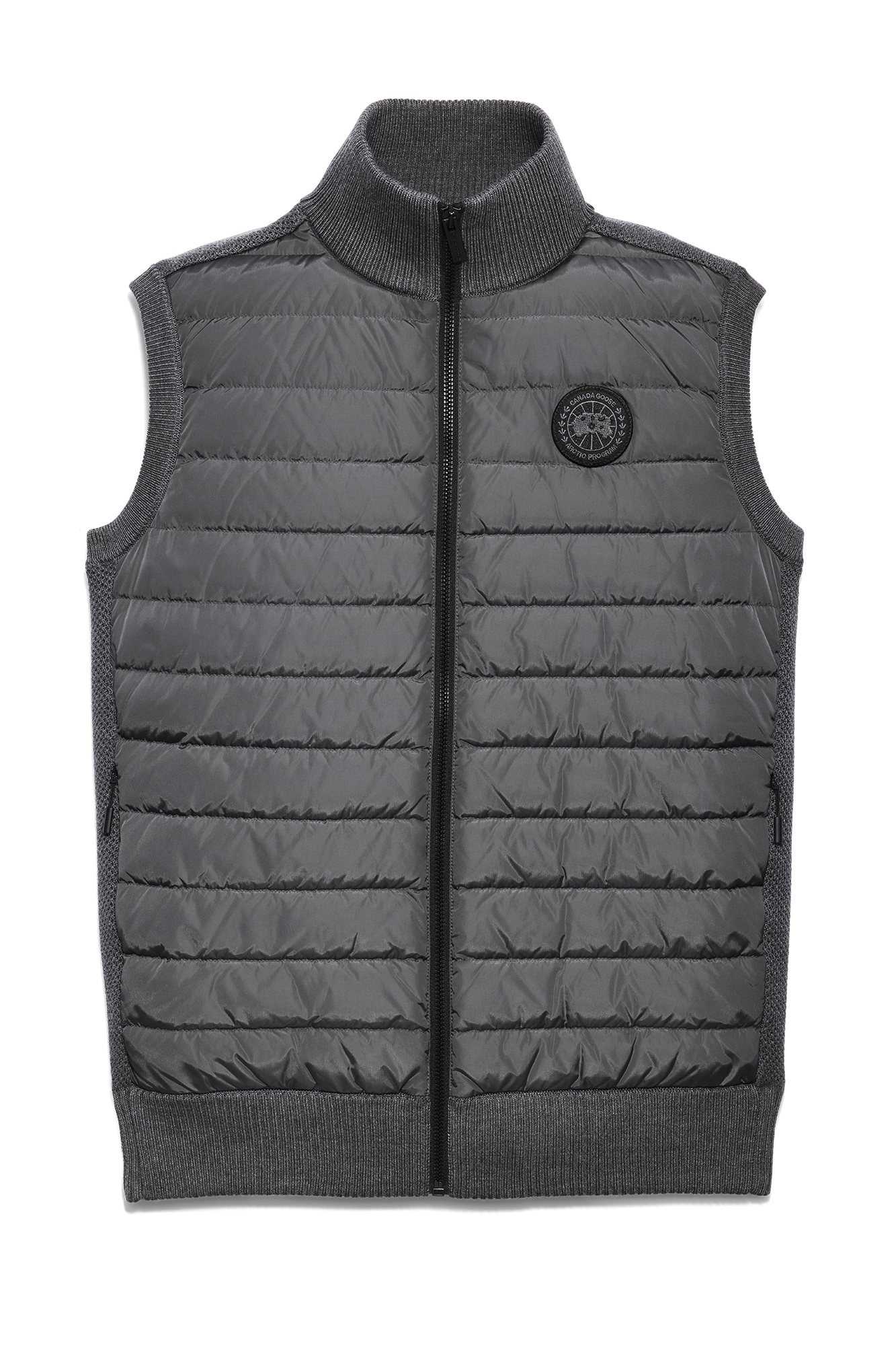 HyBridge® Knit Vest Black Label (Men) - Iron Grey - Image 5