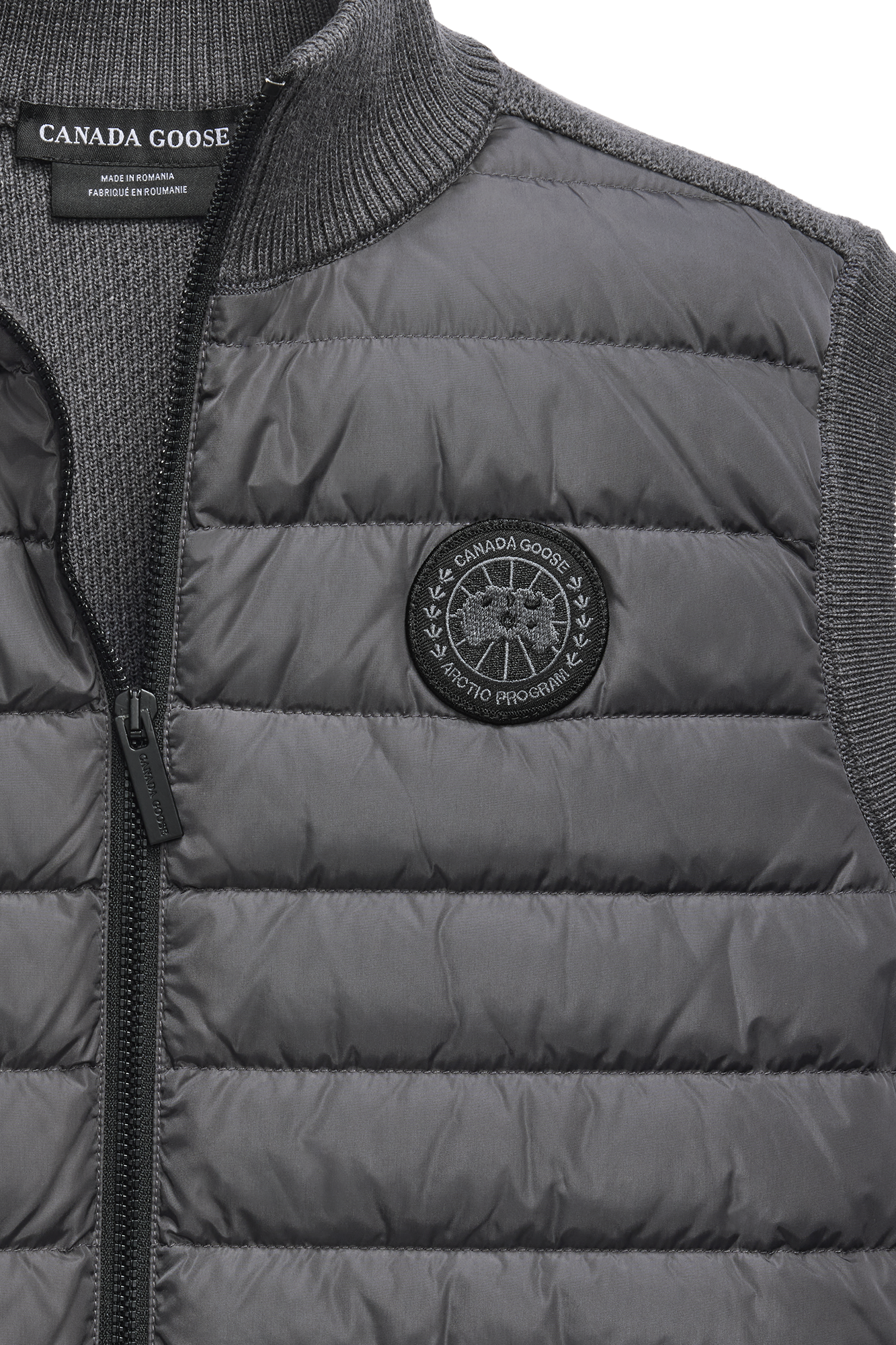 HyBridge® Knit Vest Black Label (Men) - Iron Grey - Image 6