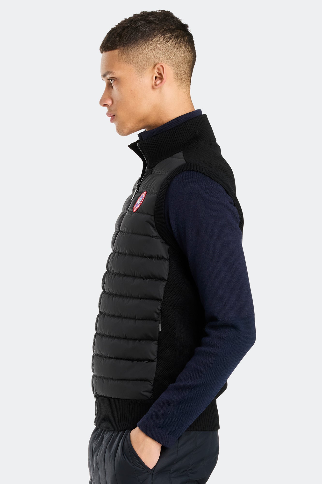 HyBridge® Knit Vest (Men) - Black