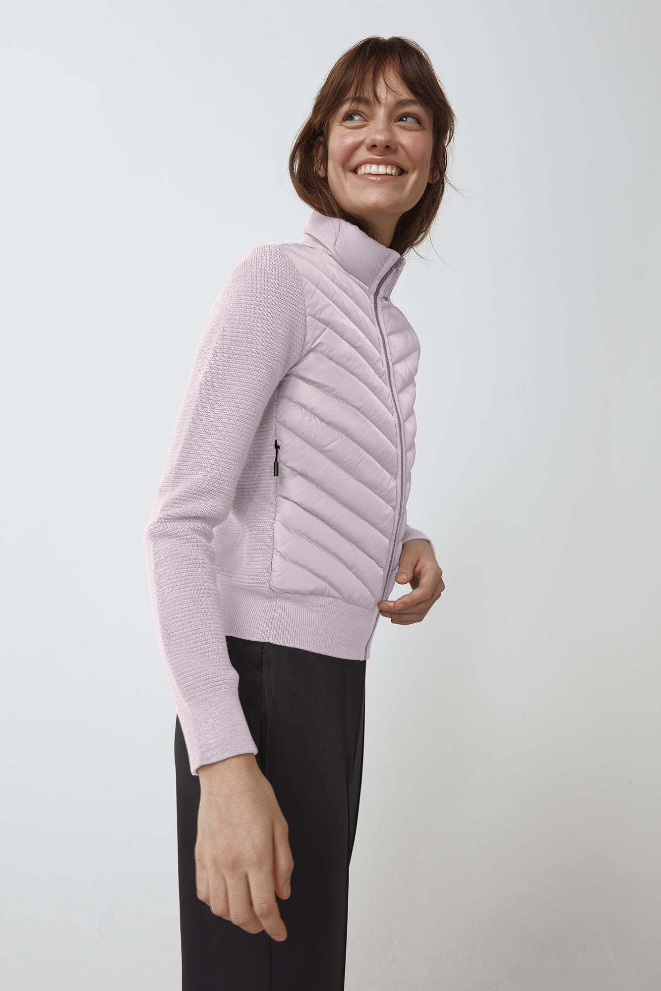 HyBridge® Knit Jacket Black Label (Women) - Sunset Pink