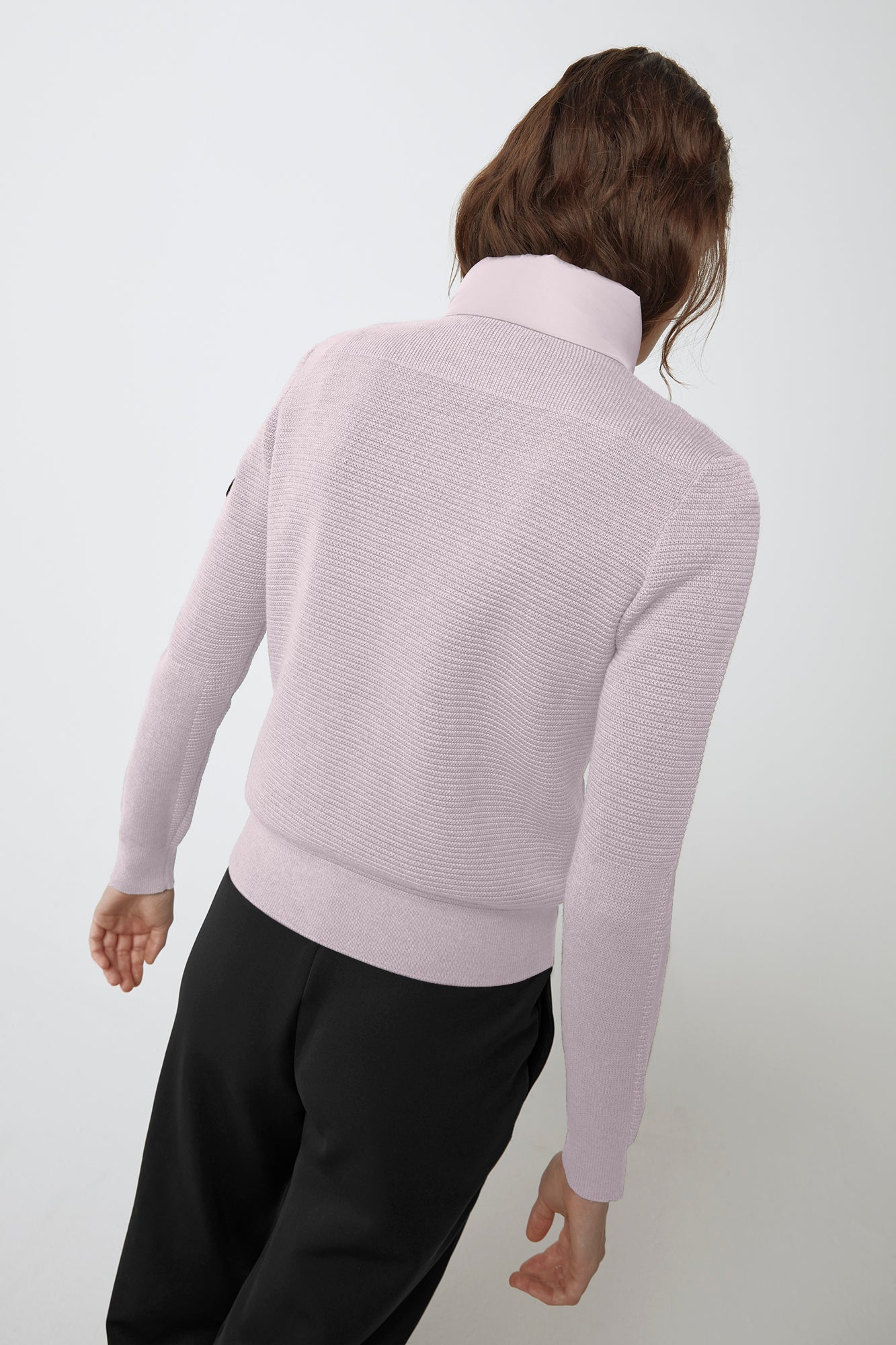 HyBridge® Knit Jacket Black Label (Women) - Sunset Pink