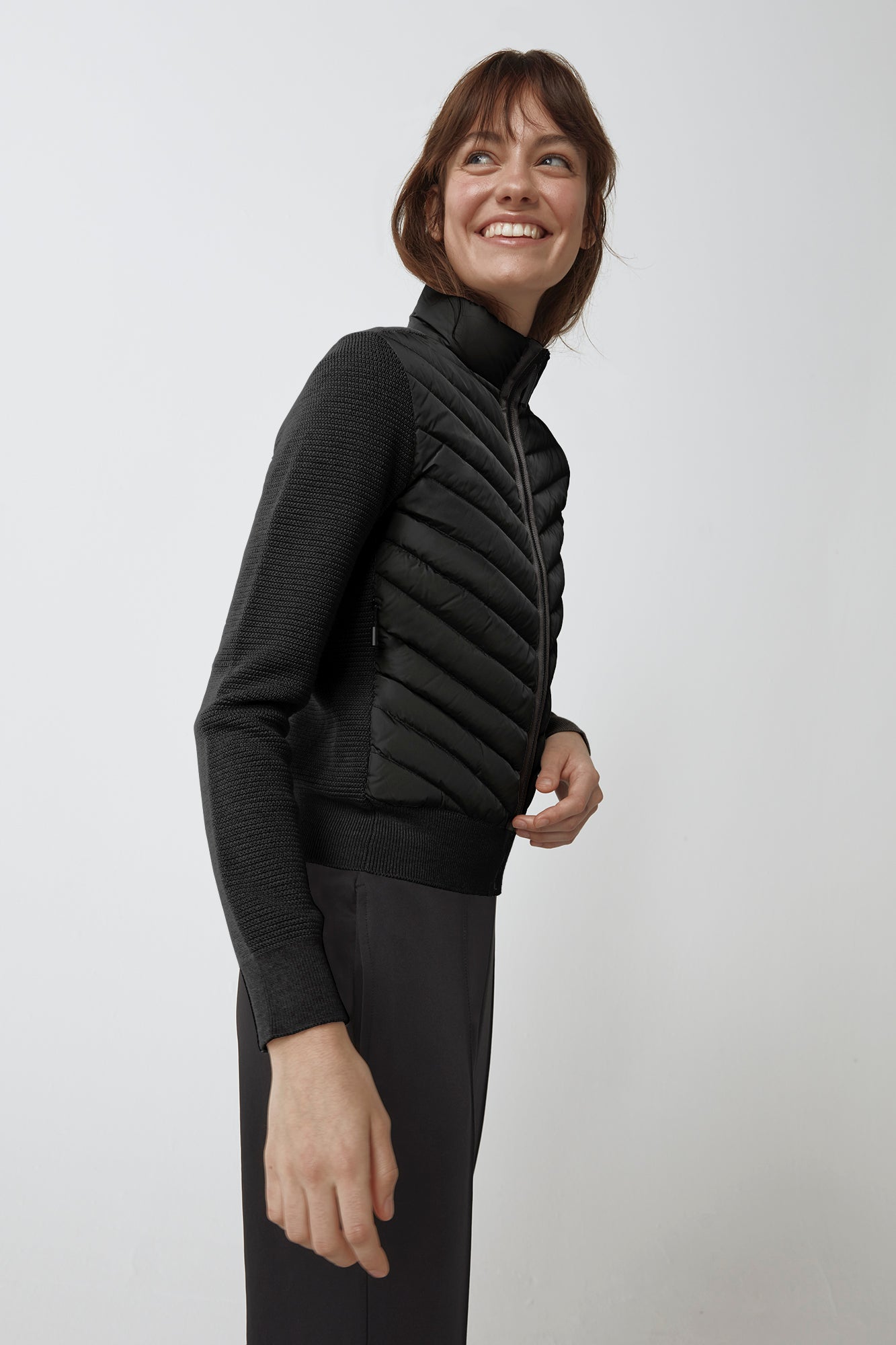 HyBridge® Knit Jacket Black Label (Women) - Black