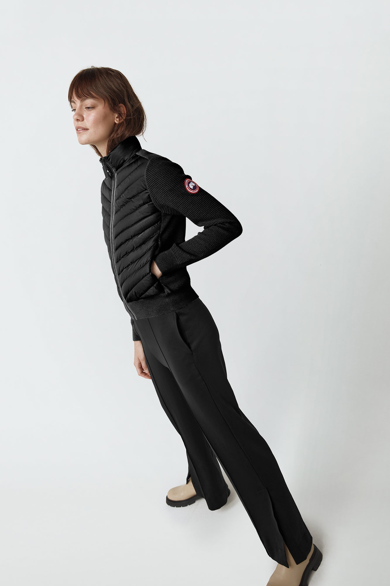 HyBridge® Knit Jacket (Women) - Black