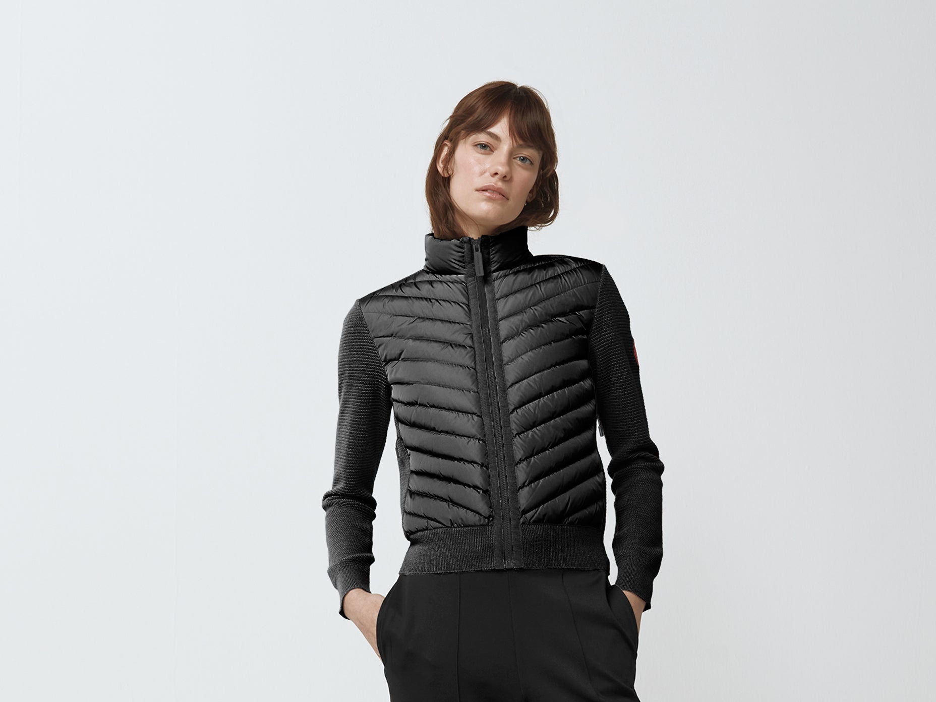 HyBridge® Knit Jacket (Women) - Black