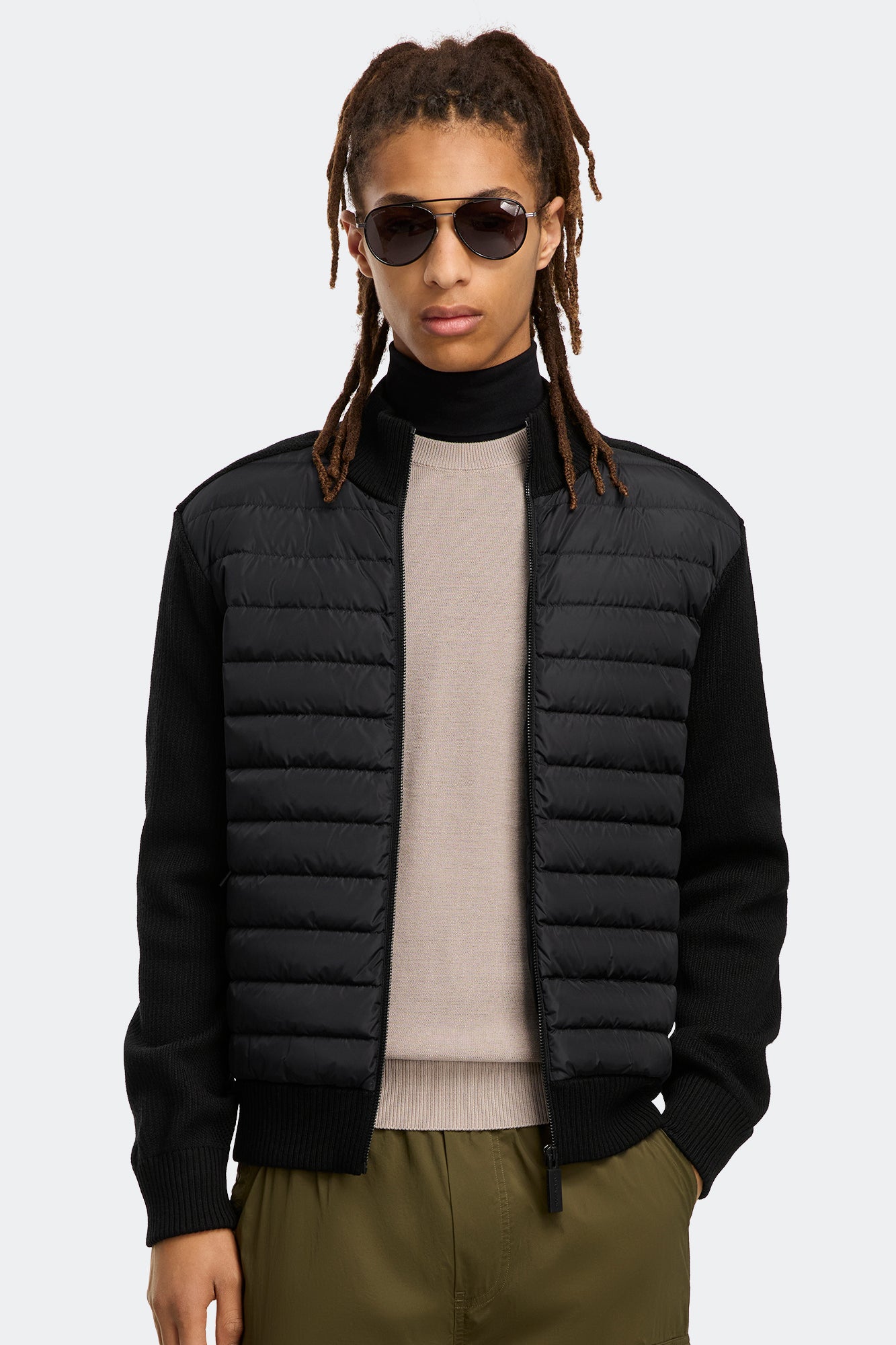 HyBridge® Knit Jacket Black Label (Men) - Black