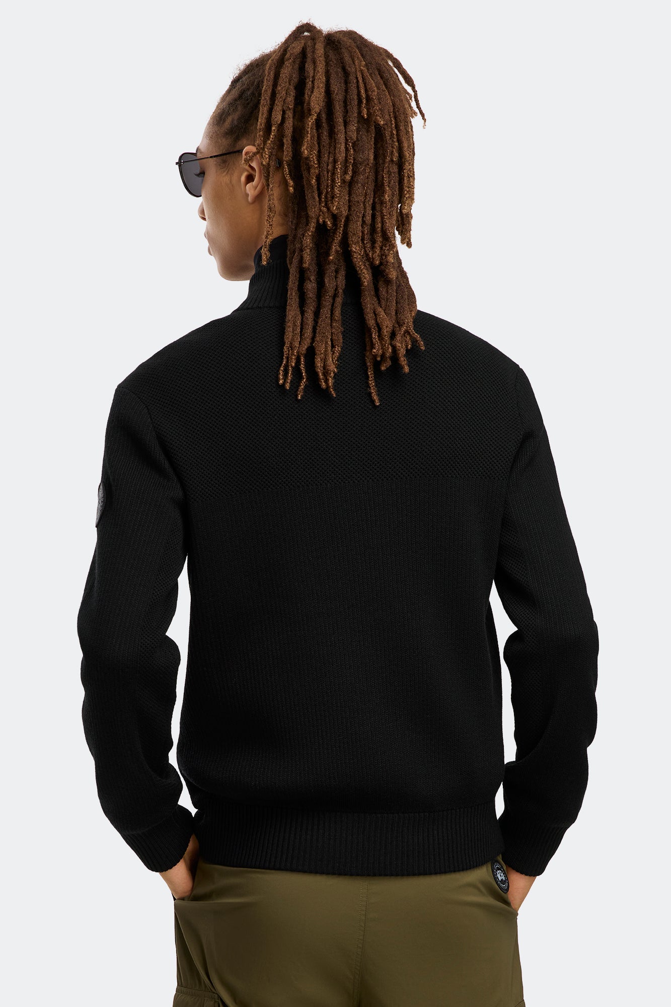 HyBridge® Knit Jacket Black Label (Men) - Black