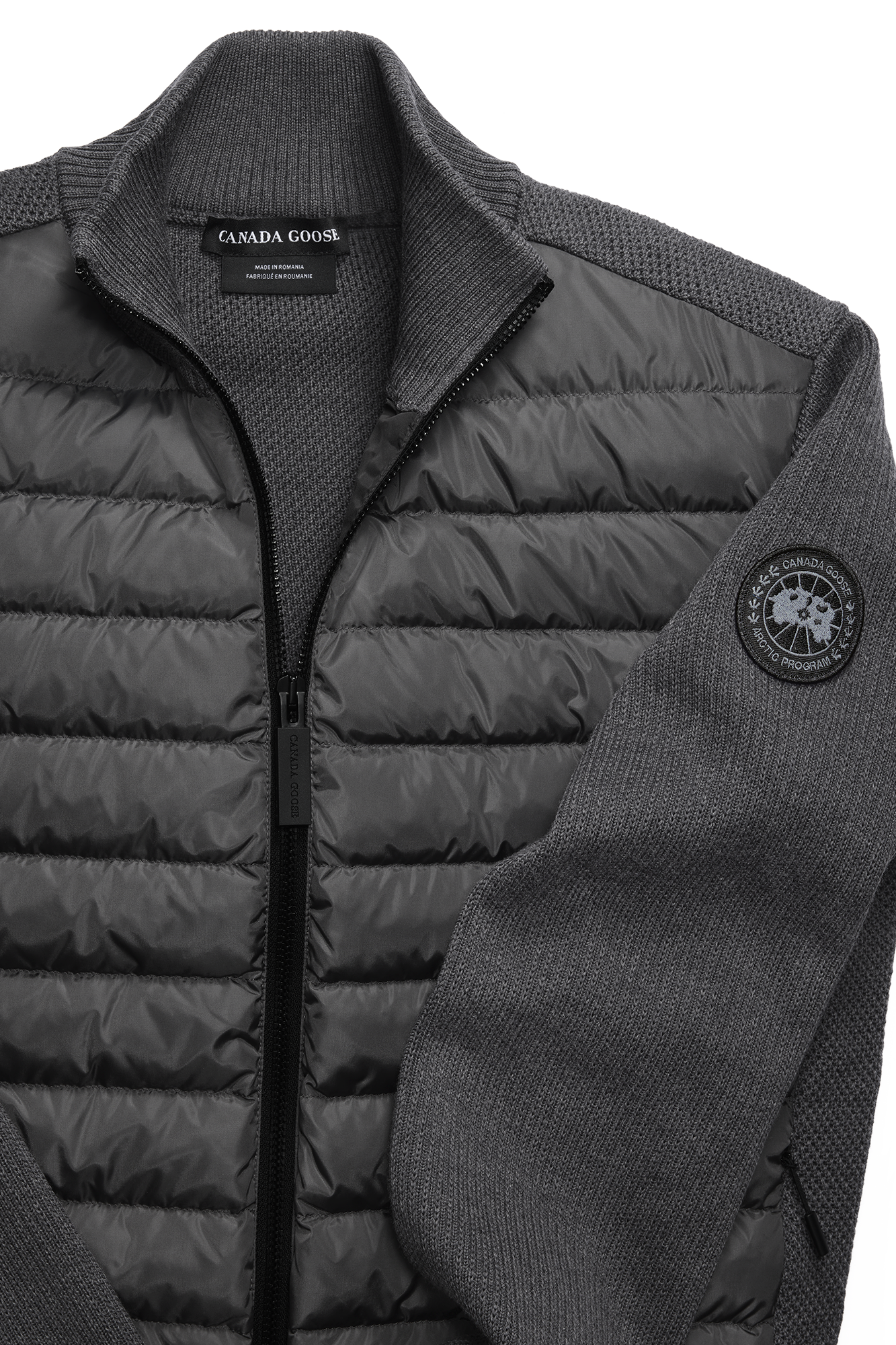 HyBridge® Knit Jacket Black Label (Men) - Iron Grey