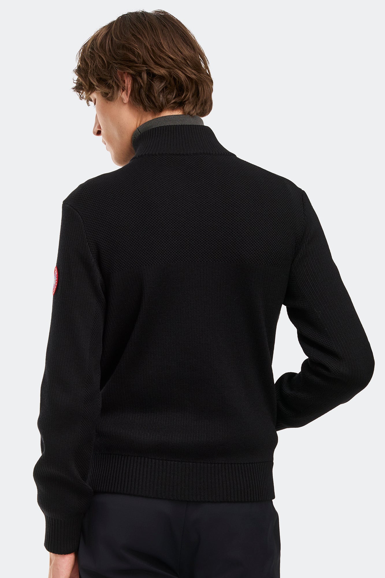 HyBridge® Knit Jacket (Men) - Black