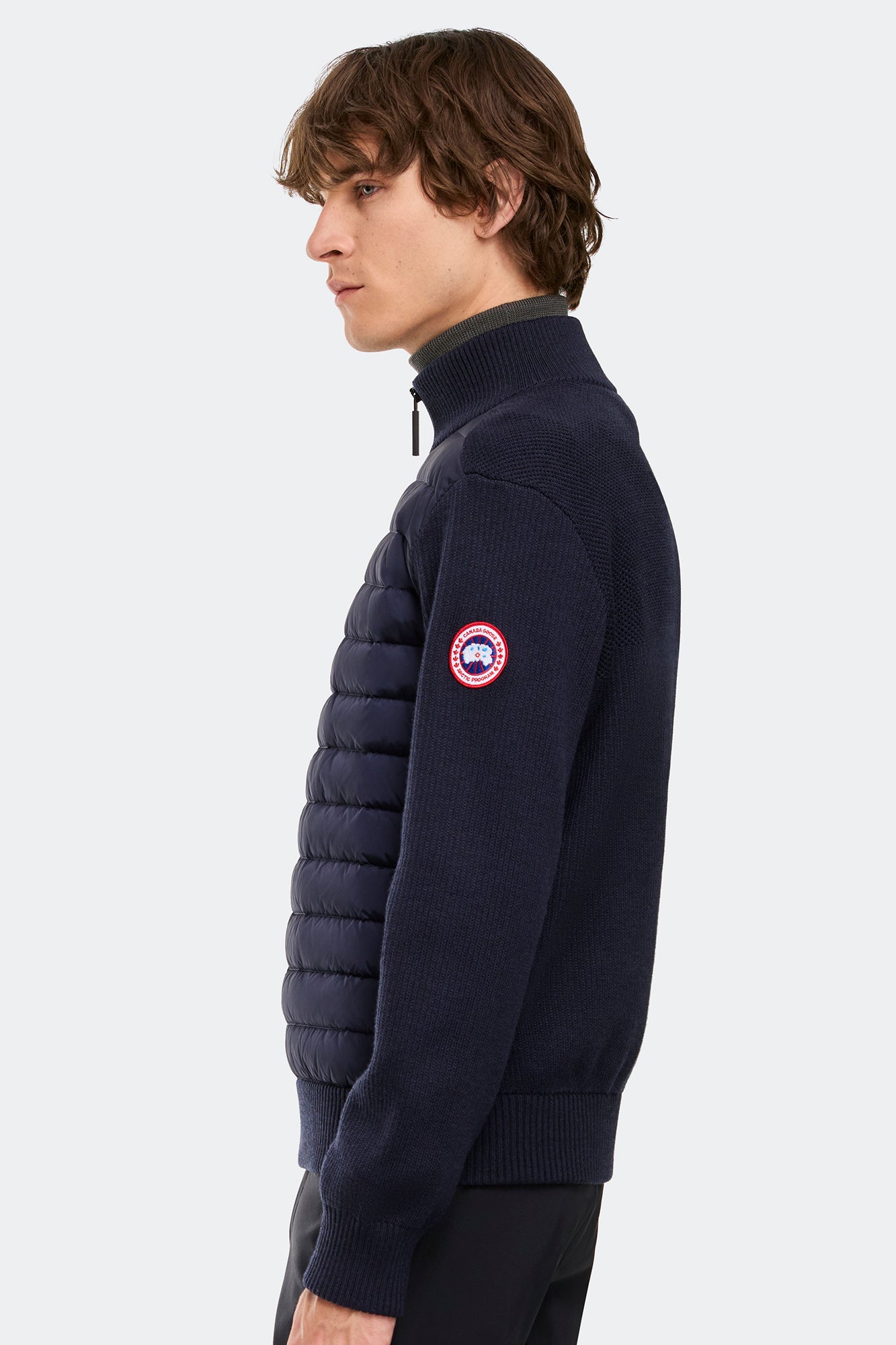HyBridge® Knit Jacket (Men) - Navy