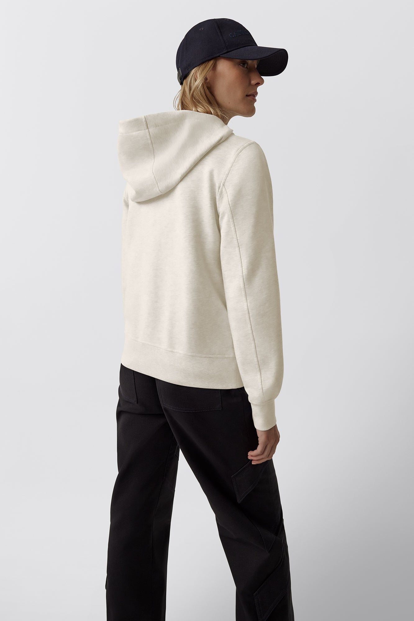 HyBridge® Muskoka Full-Zip Hoodie (Women) - North Star White