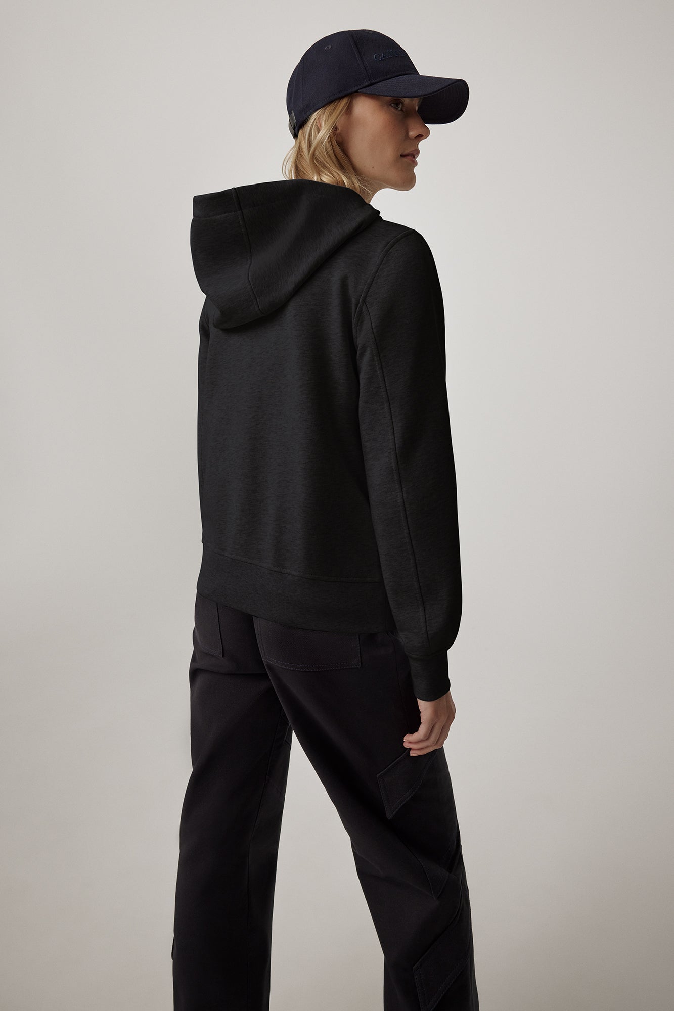 HyBridge® Muskoka Full-Zip Hoodie (Women) - Black