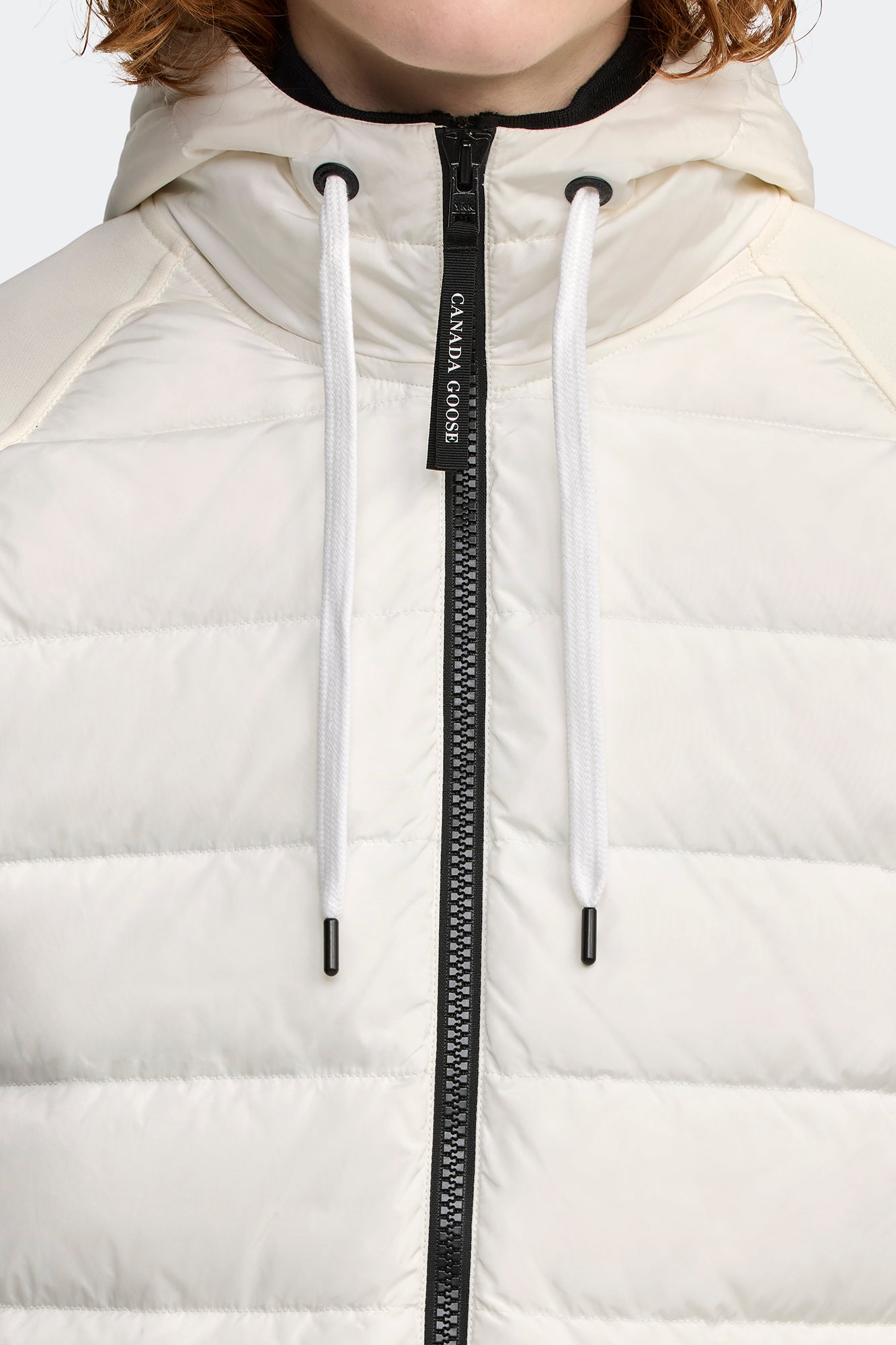 HyBridge® Huron Full Zip Hoodie Black Label (Men) - North Star White