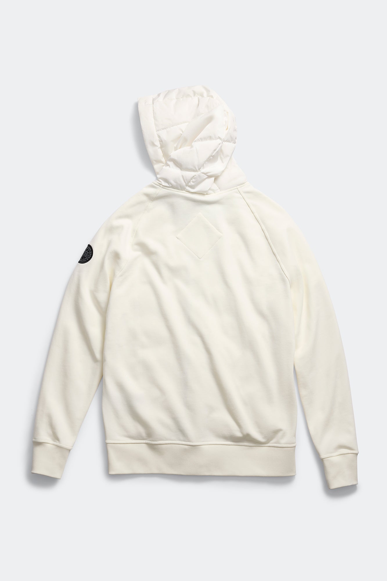 HyBridge® Huron Full Zip Hoodie Black Label (Men) - North Star White - Image 6