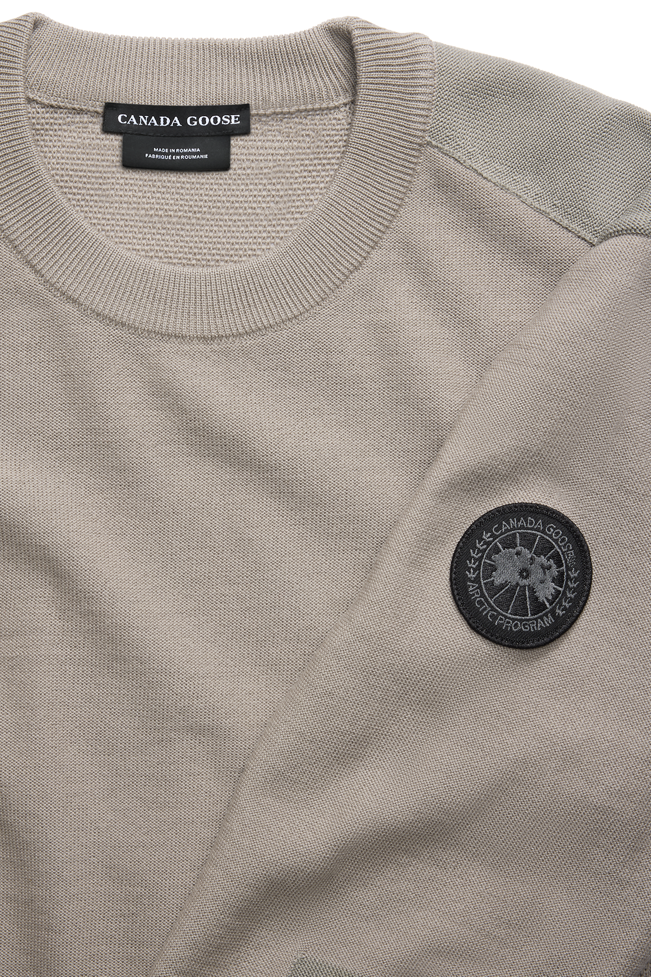 Dartmouth Crewneck Sweater Black Label (Men) - Limestone