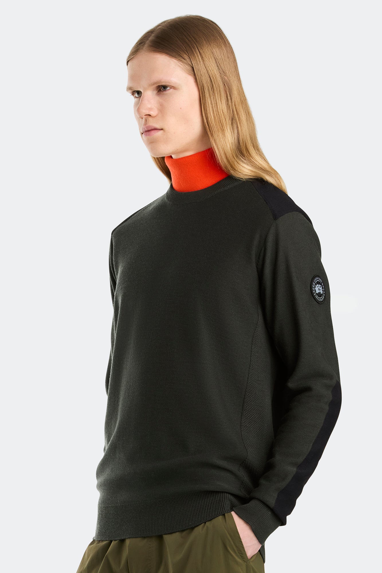 Dartmouth Crewneck Sweater Black Label (Men) - Volcano