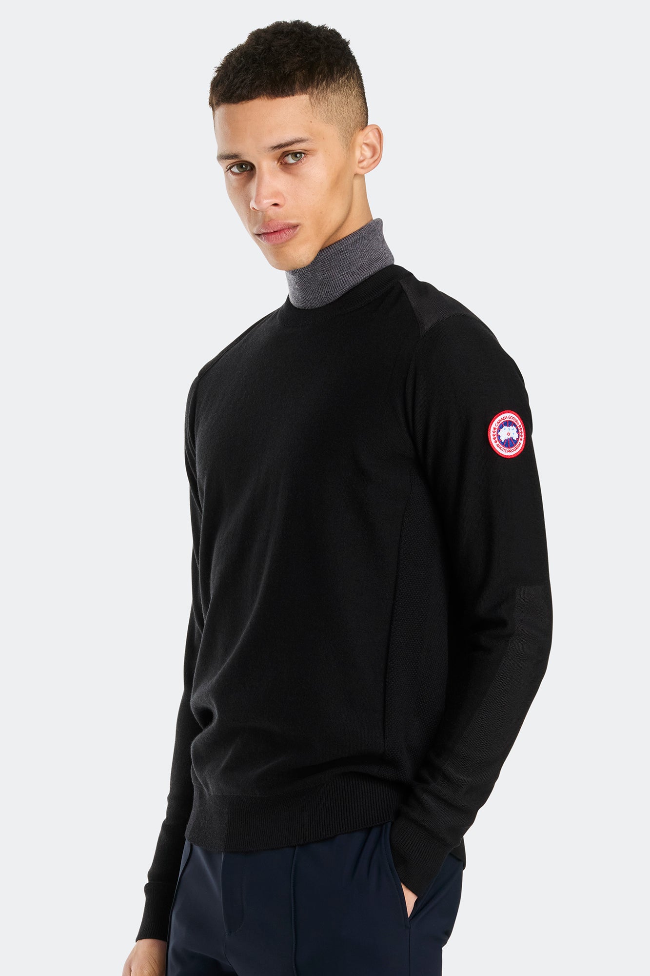 Dartmouth Crewneck Sweater (Men) - Black