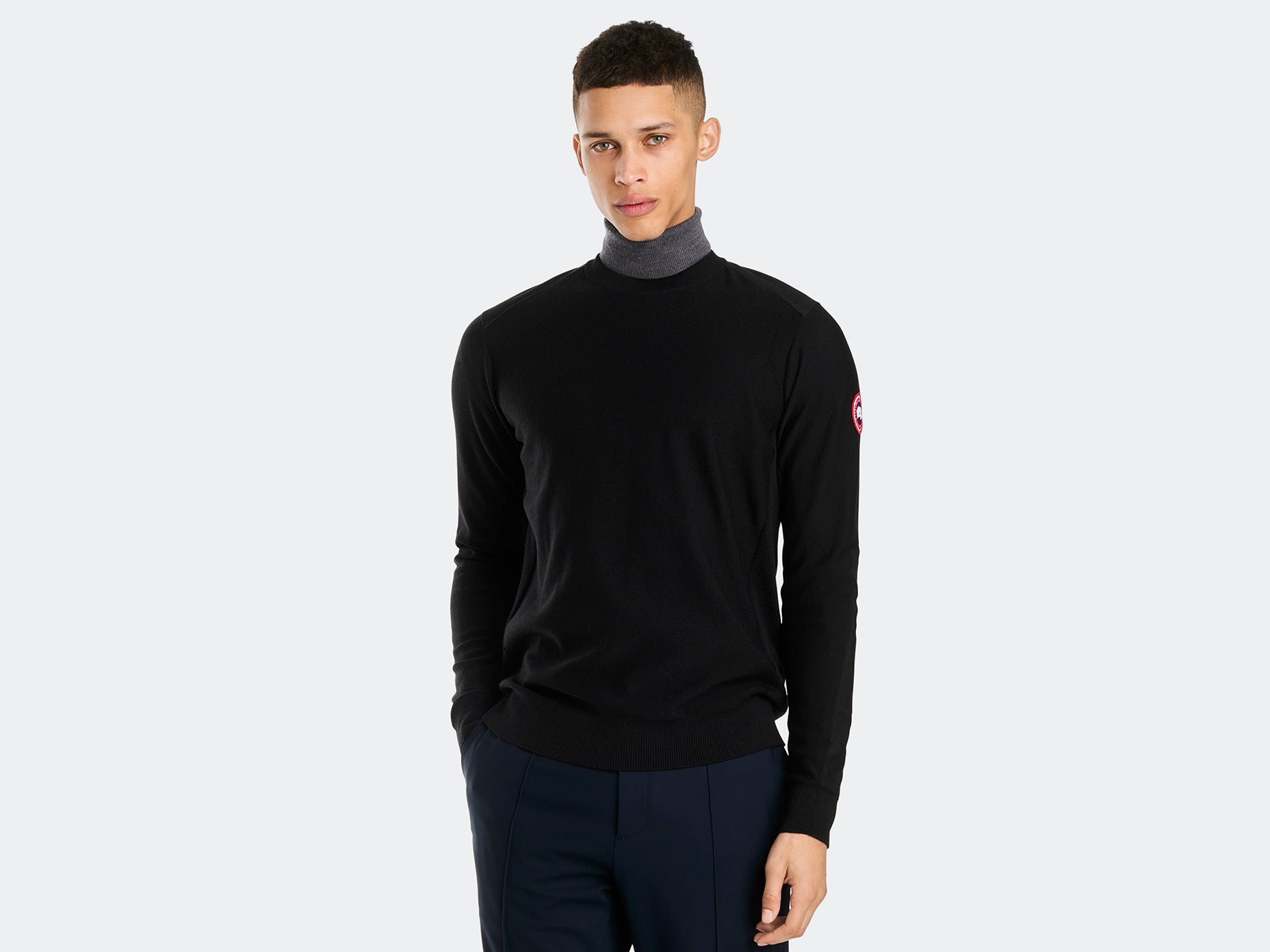 Dartmouth Crewneck Sweater (Men) - Black