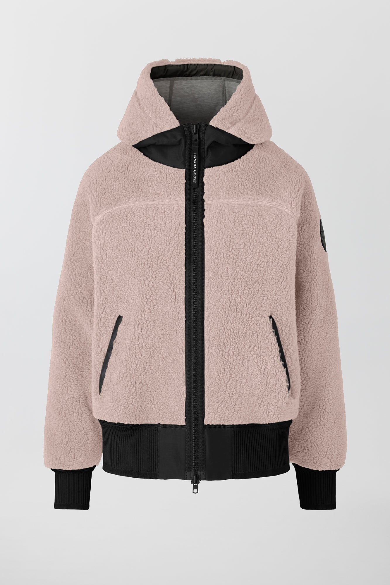Simcoe Oversized Hoodie Black Label (Women) - Lucent Rose - Image 6