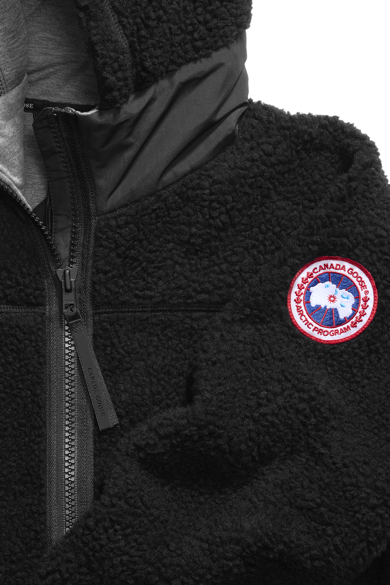 Simcoe Oversized Hoodie Kind High Pile Fleece (Women) - Black