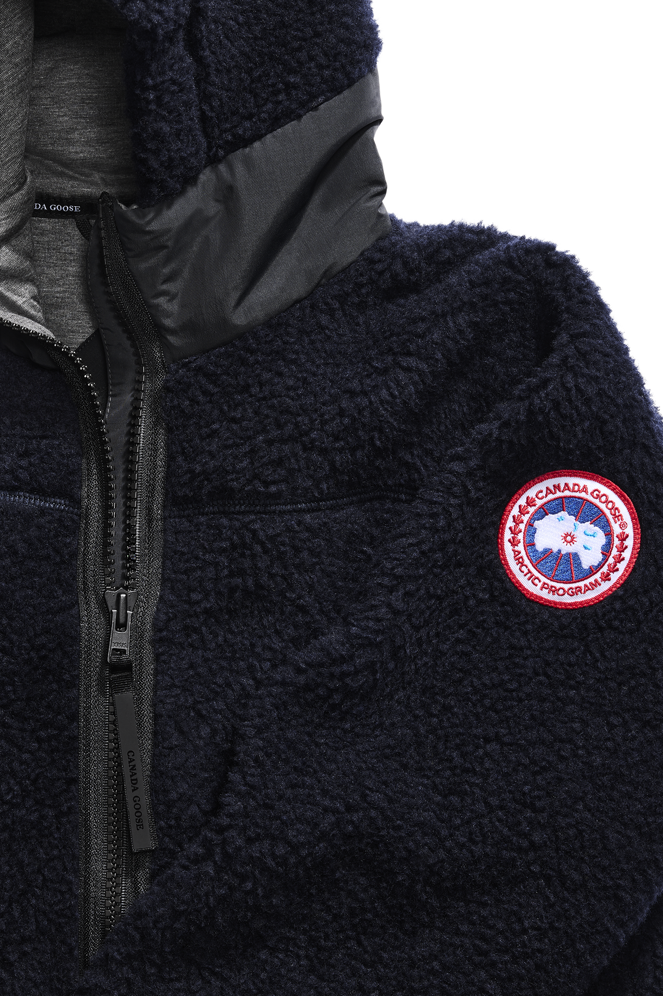 Simcoe Oversized Hoodie Kind High Pile Fleece (Women) - Atlantic Navy