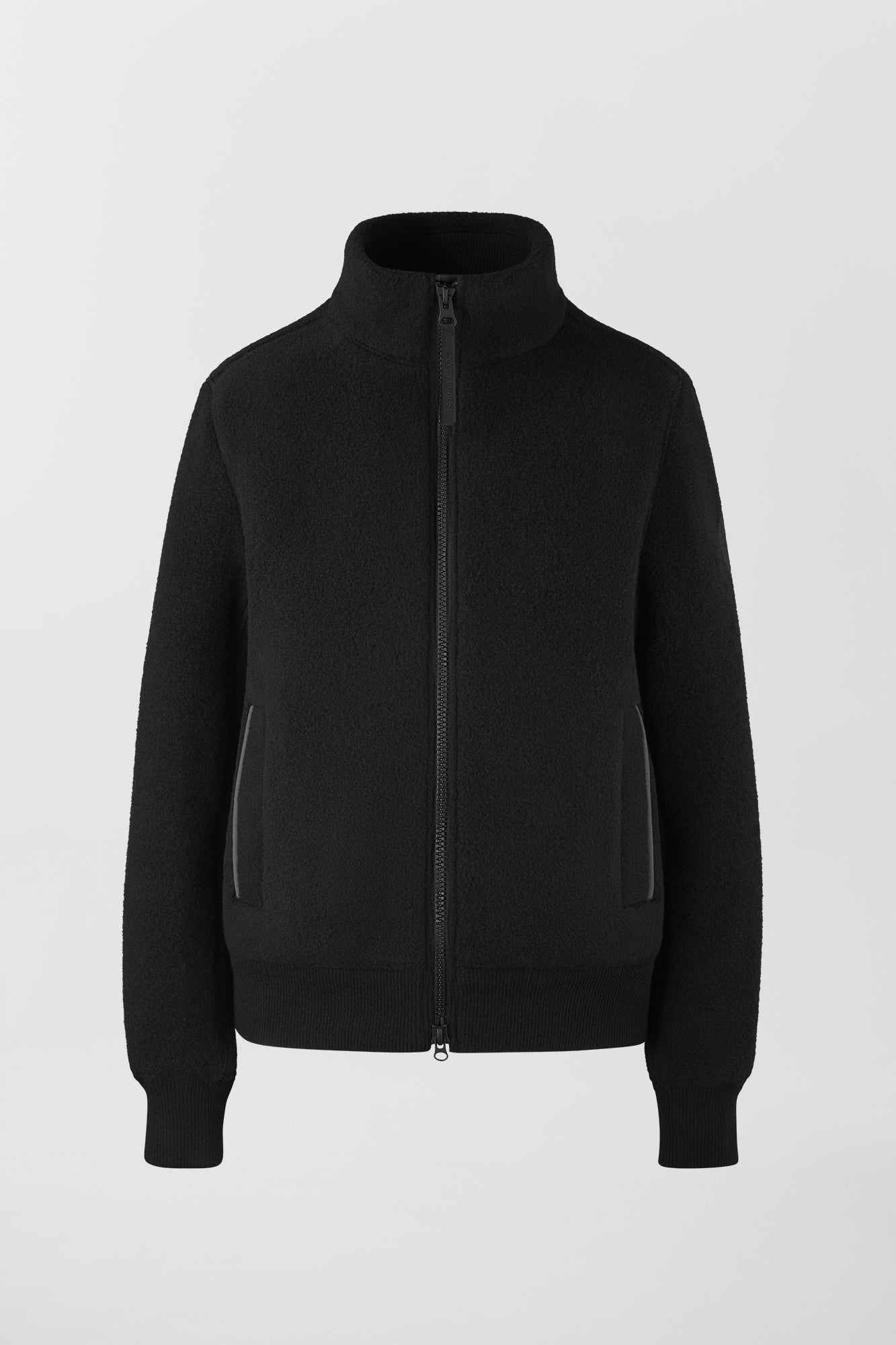 Insulated Lawson Fleece Jacket - Black - Image 5