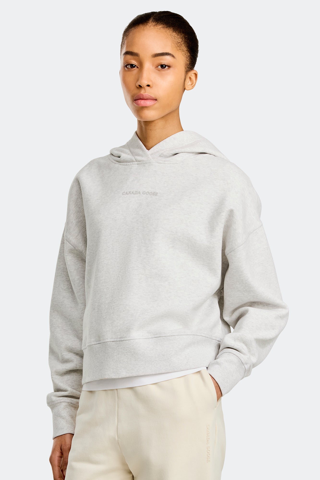 Muskoka Relaxed Hoodie (Women) - Silverbirch Heather