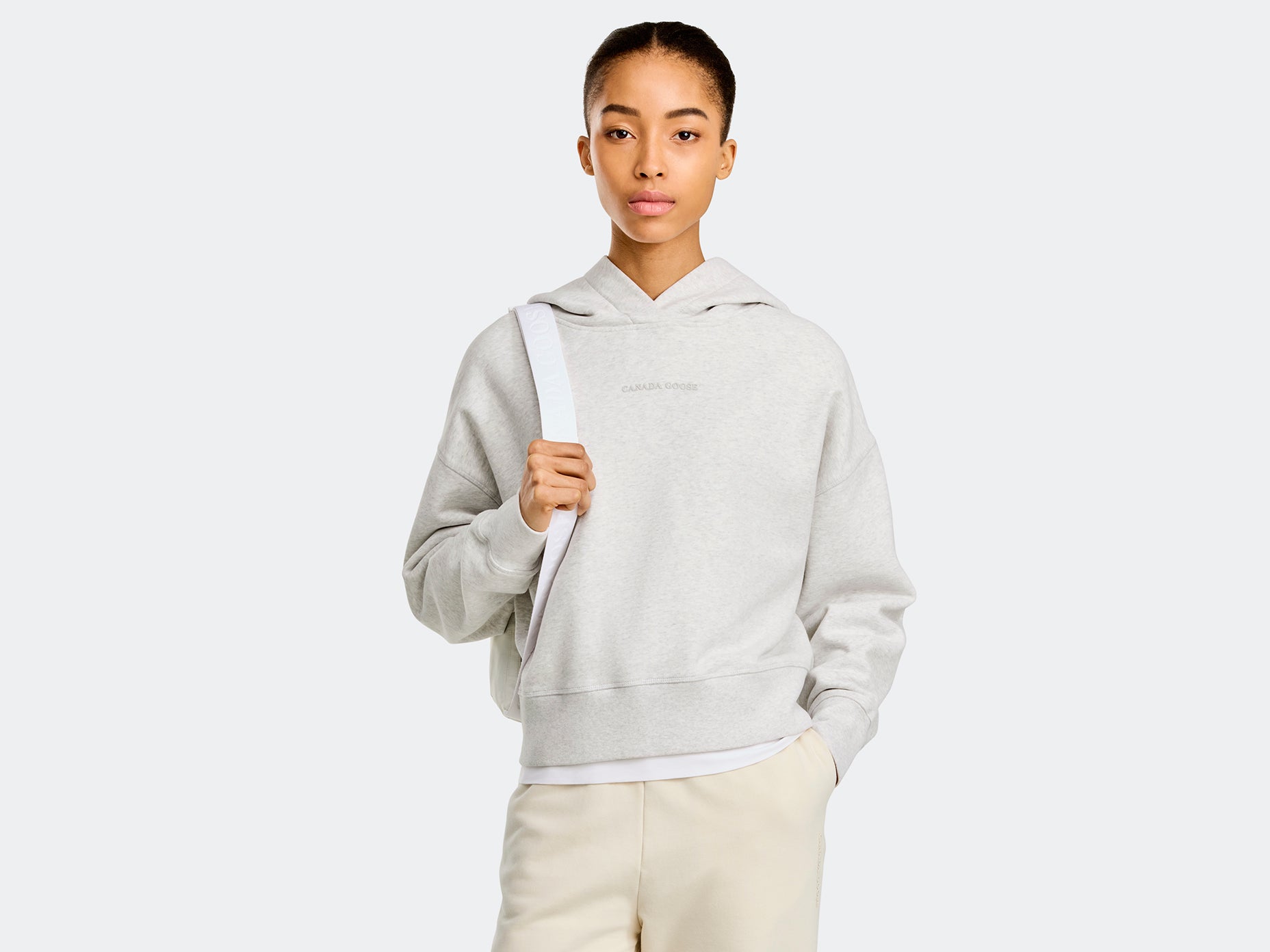 Muskoka Relaxed Hoodie (Women) - Silverbirch Heather