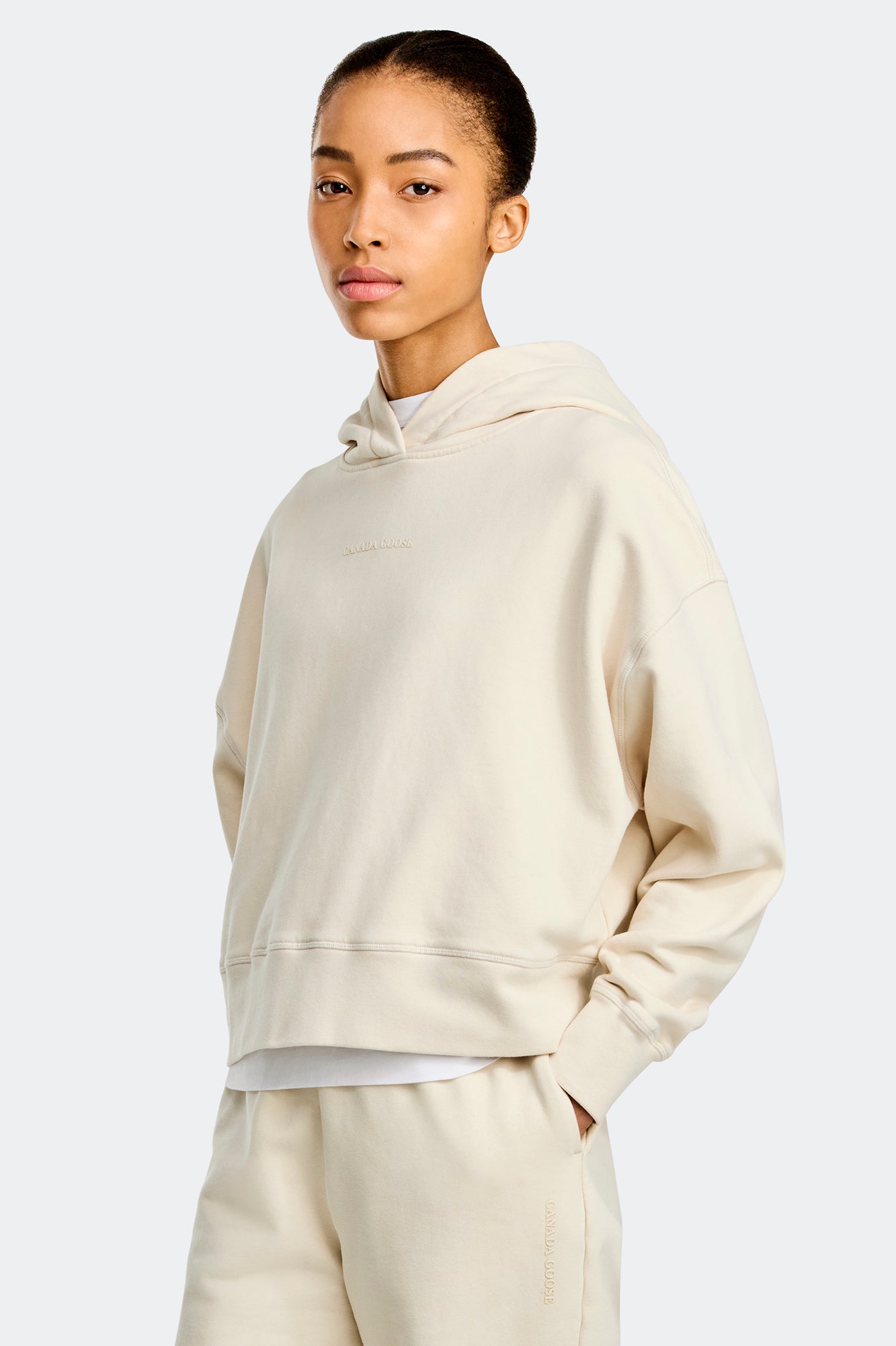 Muskoka Relaxed Hoodie (Women) - Linen