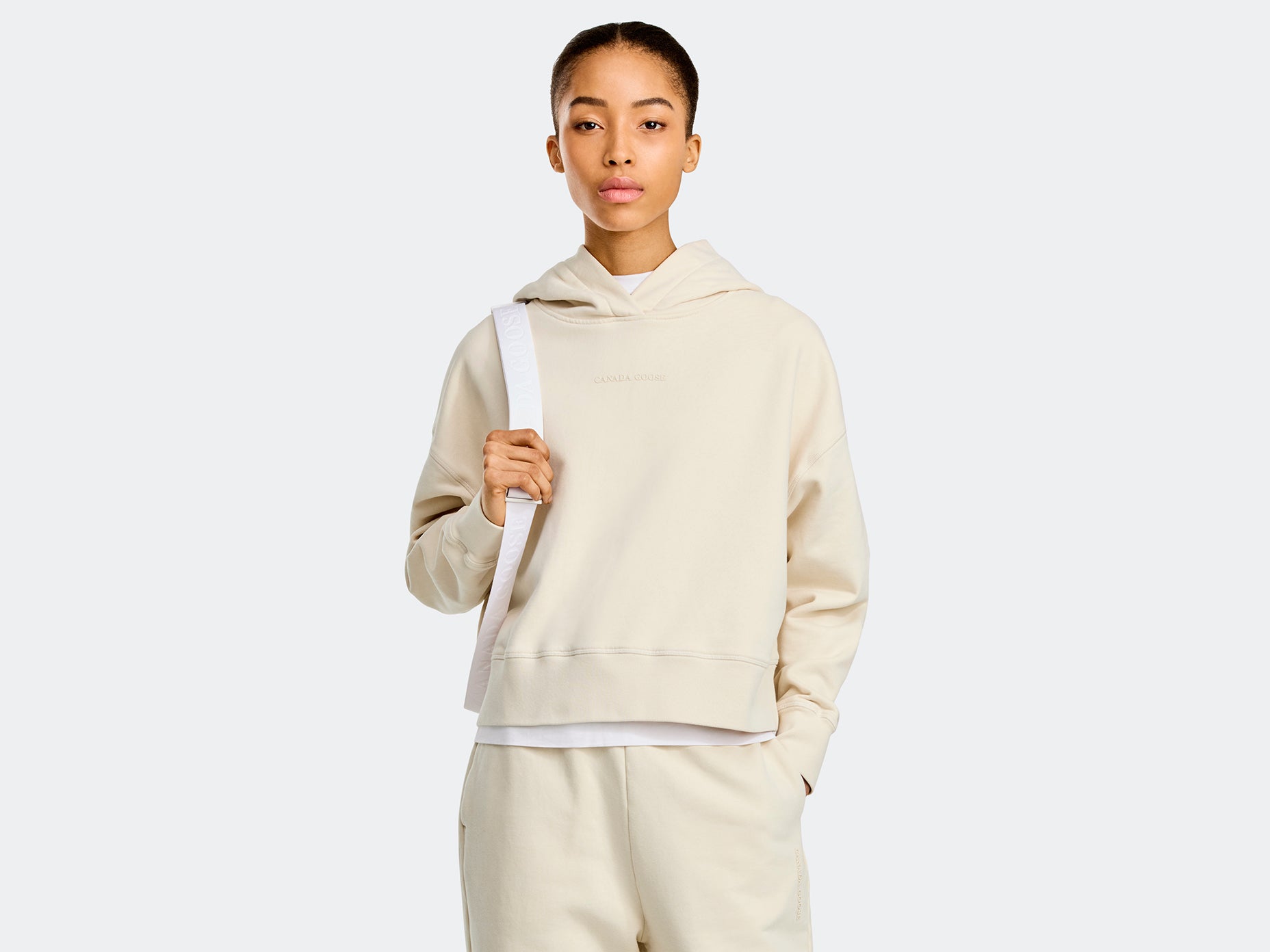 Muskoka Relaxed Hoodie (Women) - Linen