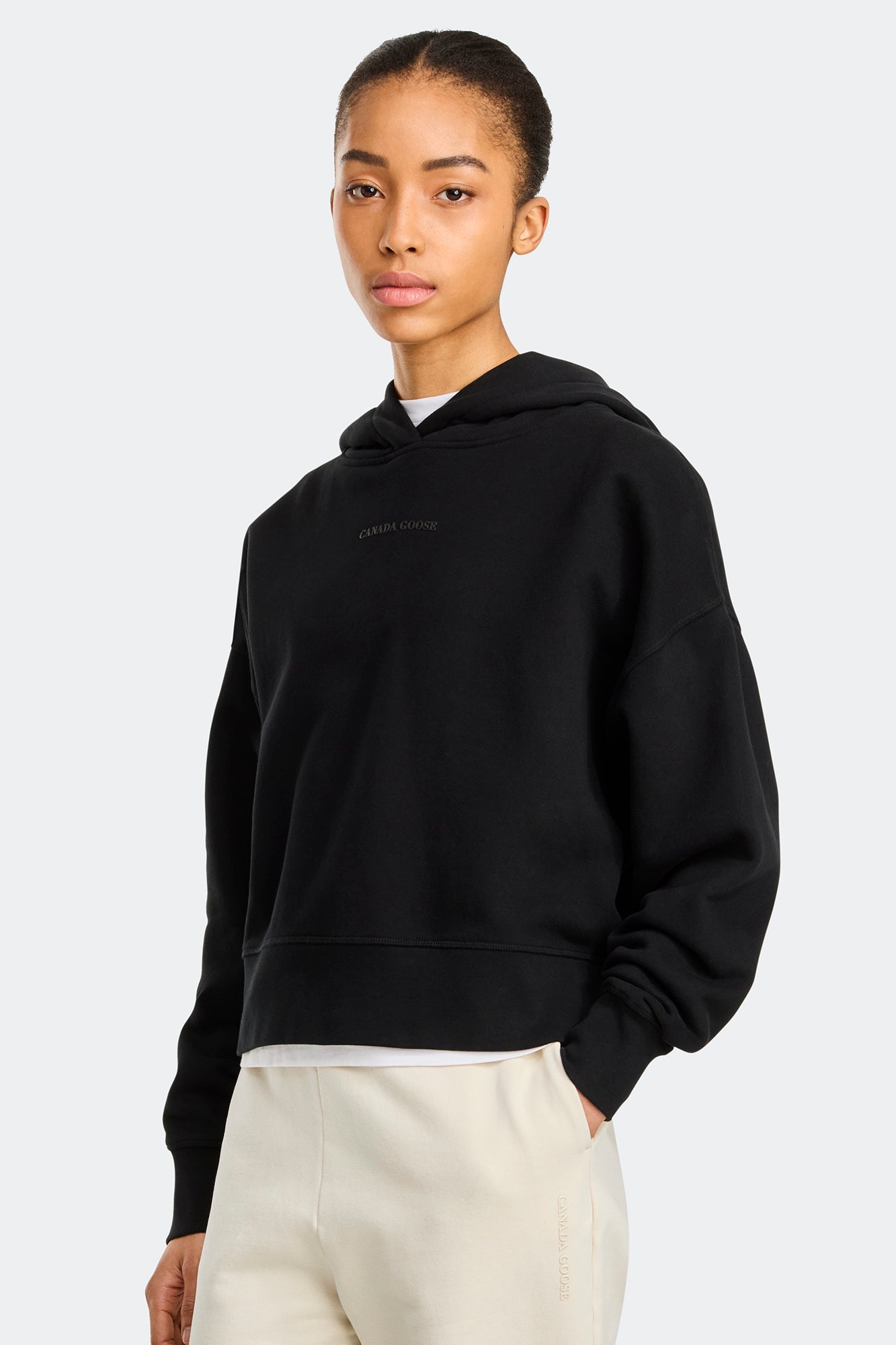 Muskoka Relaxed Hoodie (Women) - Black