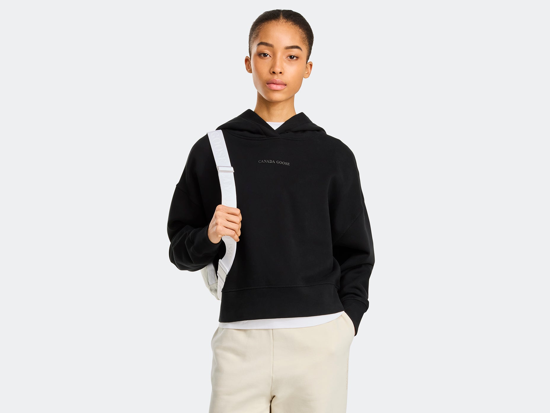 Muskoka Relaxed Hoodie (Women) - Black