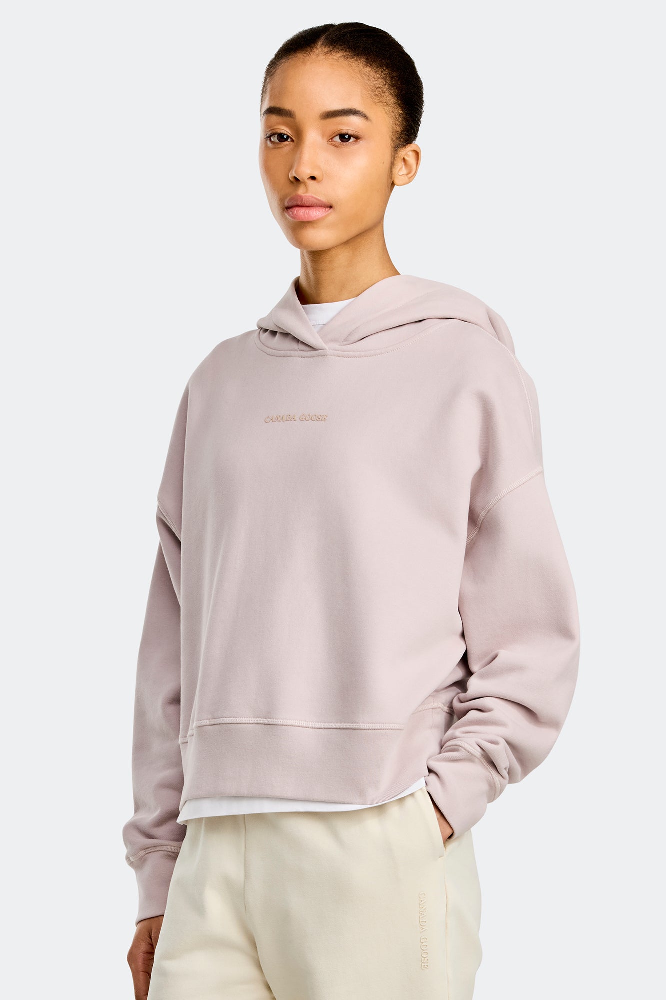 Muskoka Relaxed Hoodie (Women) - Lucent Rose