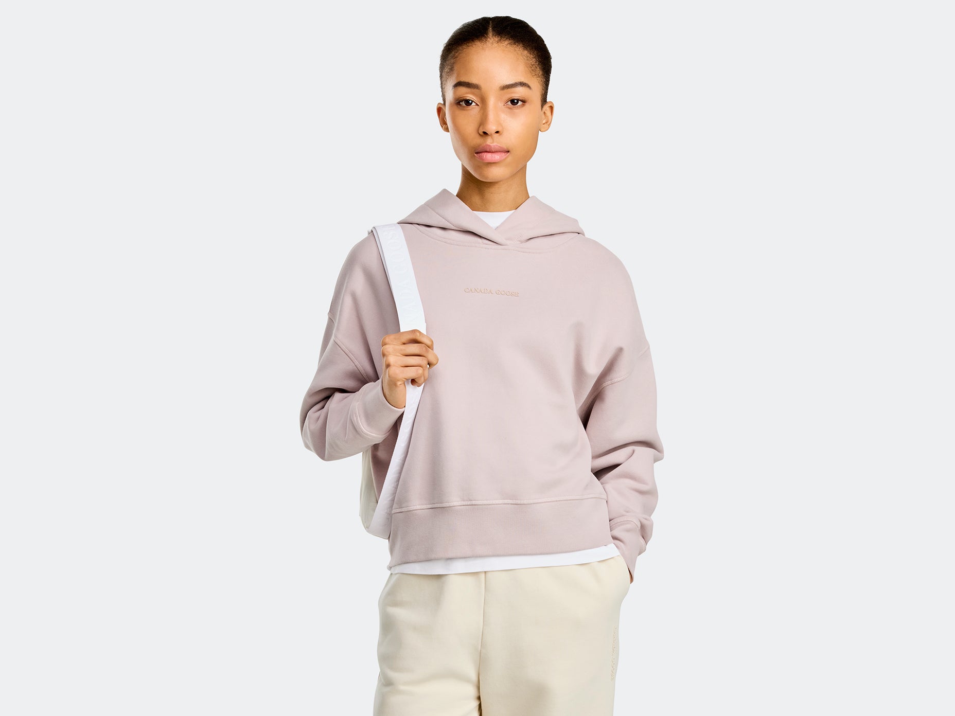 Muskoka Relaxed Hoodie (Women) - Lucent Rose