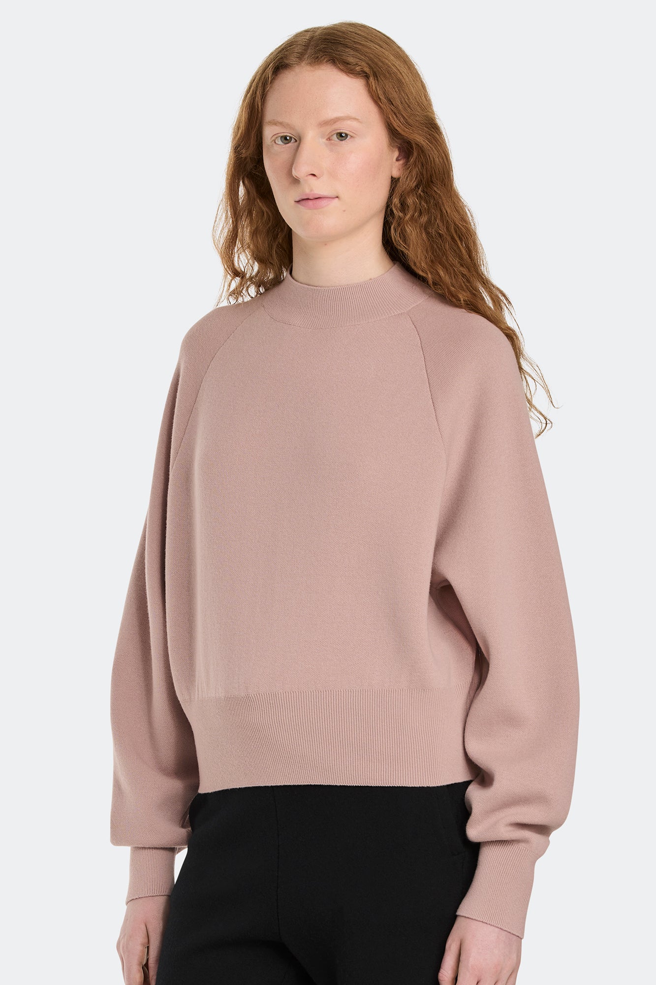 Holton Mockneck (Women) - Rose Blush