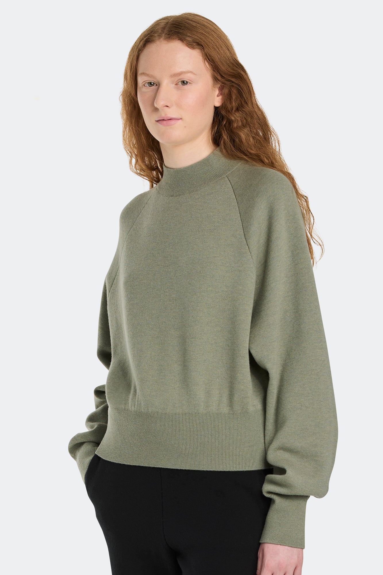 Holton Mockneck (Women) - Moss