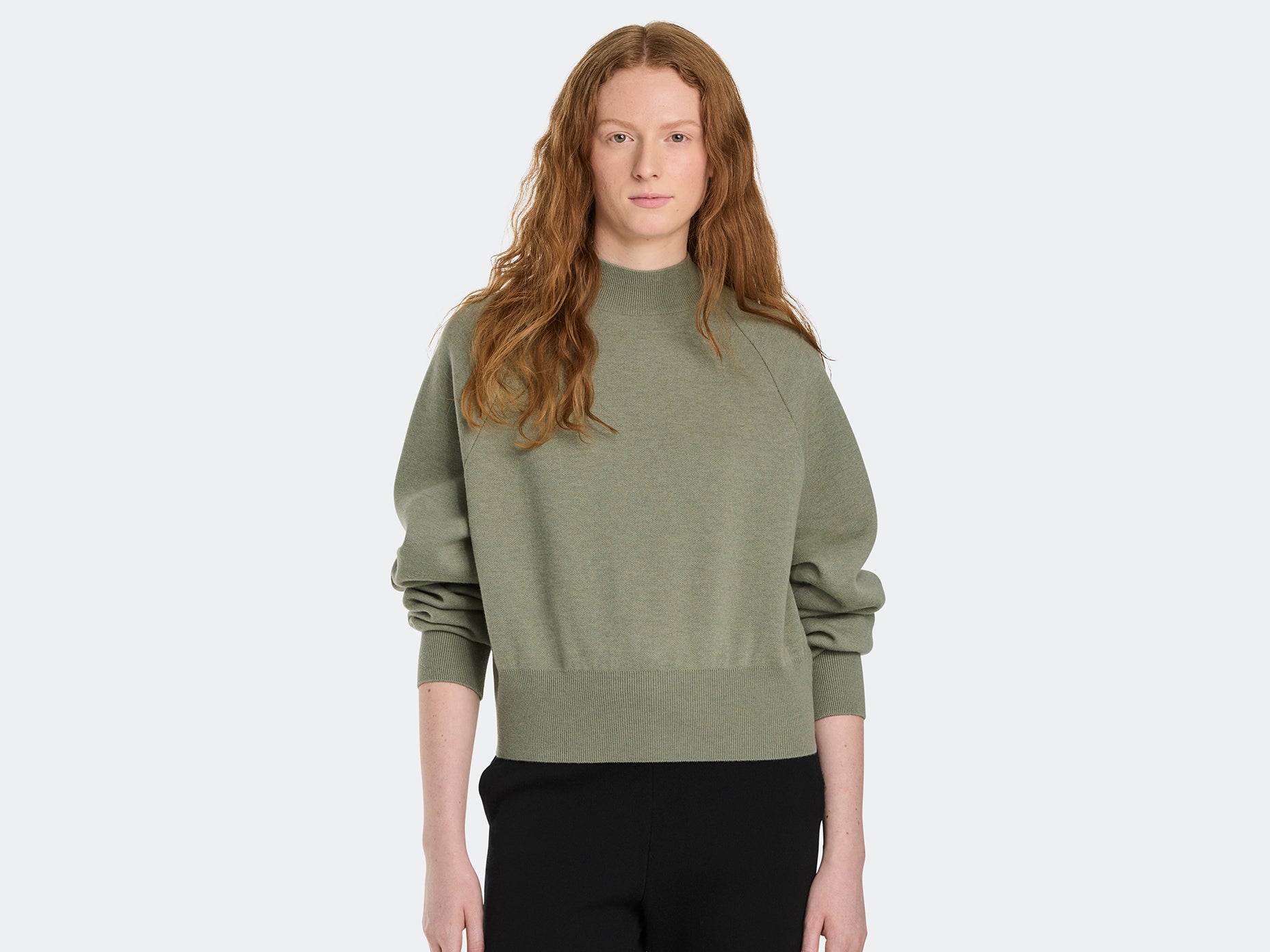Holton Mockneck (Women) - Moss