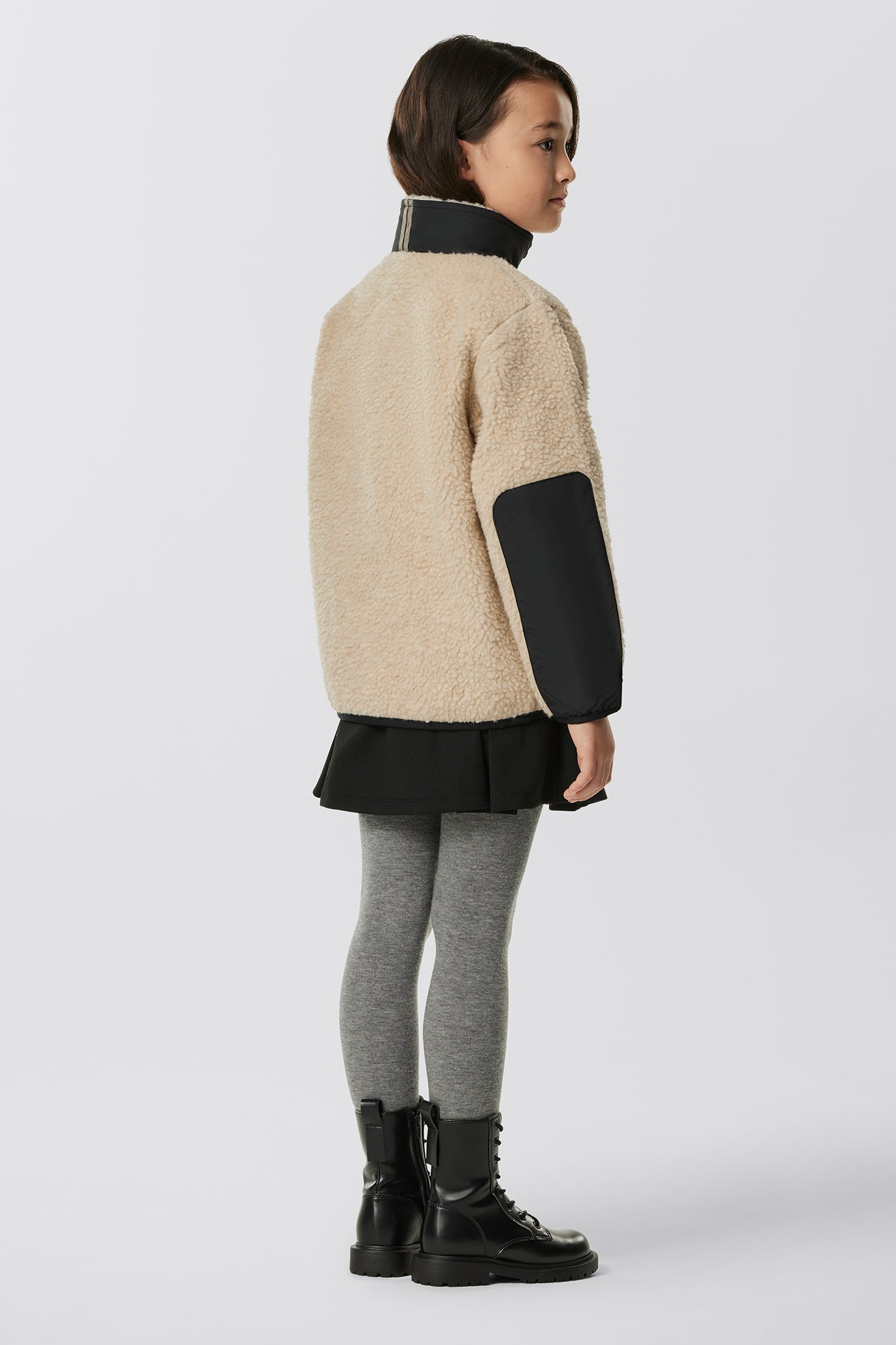 Kids Simcoe Fleece Jacket (Kids) - Light Tan - Image 4