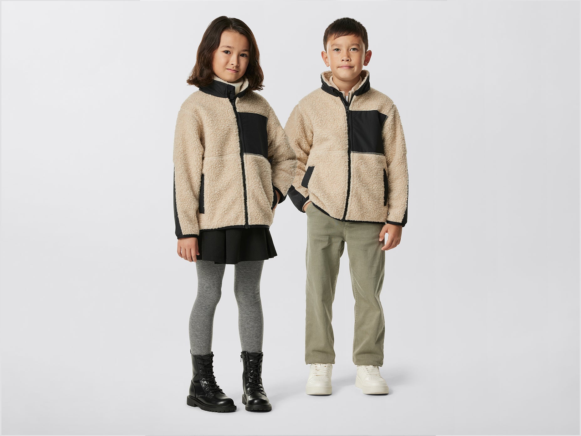 Kids Simcoe Fleece Jacket (Kids) - Light Tan