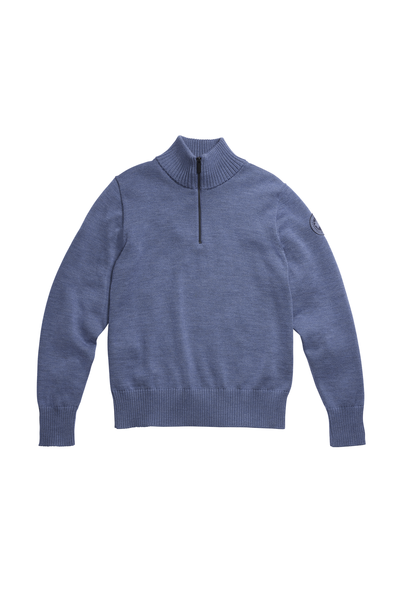 Rosseau ¼ Zip Sweater (Men) - Ozone Blue Heather