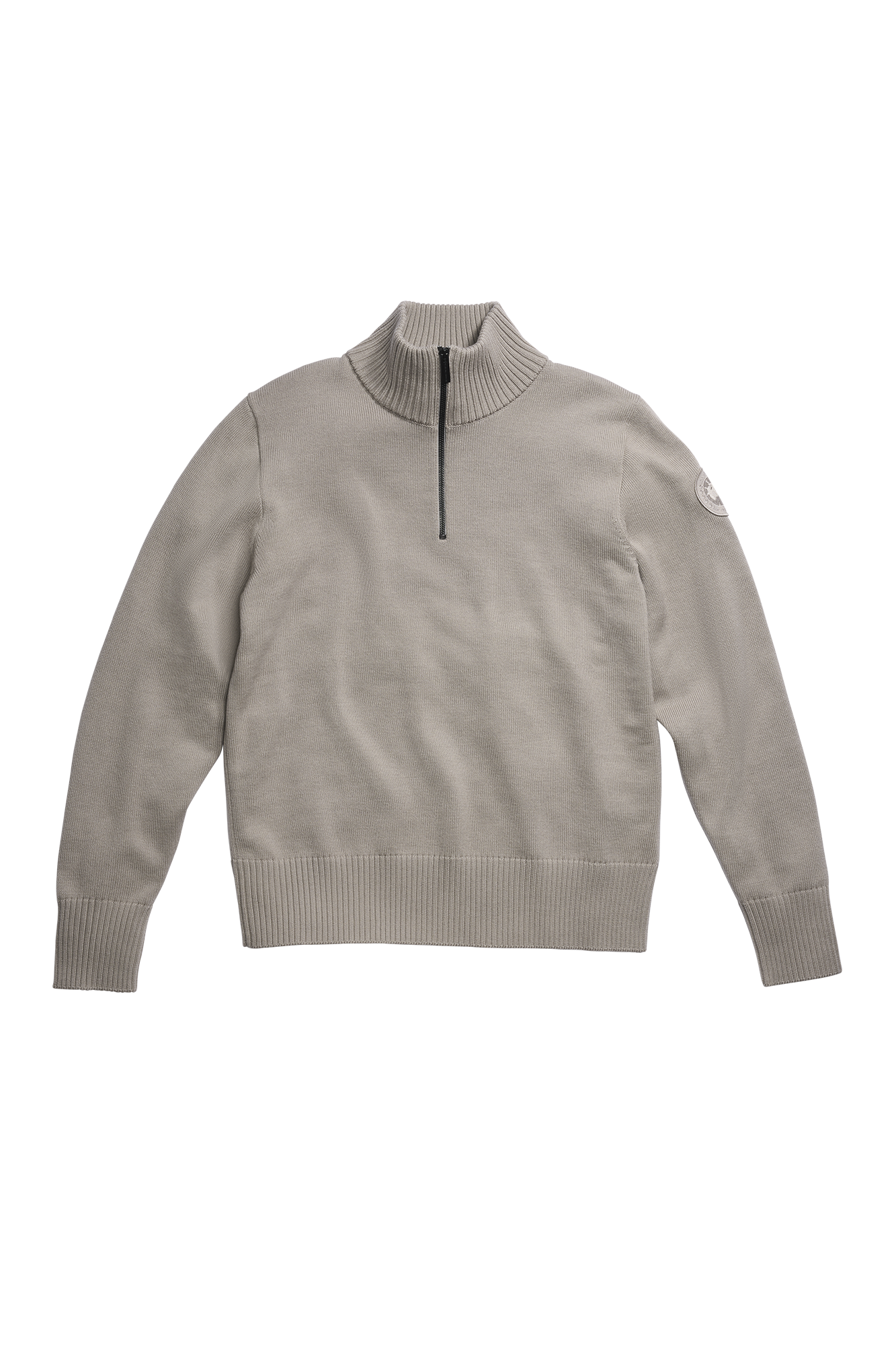 Rosseau ¼ Zip Sweater (Men) - Limestone