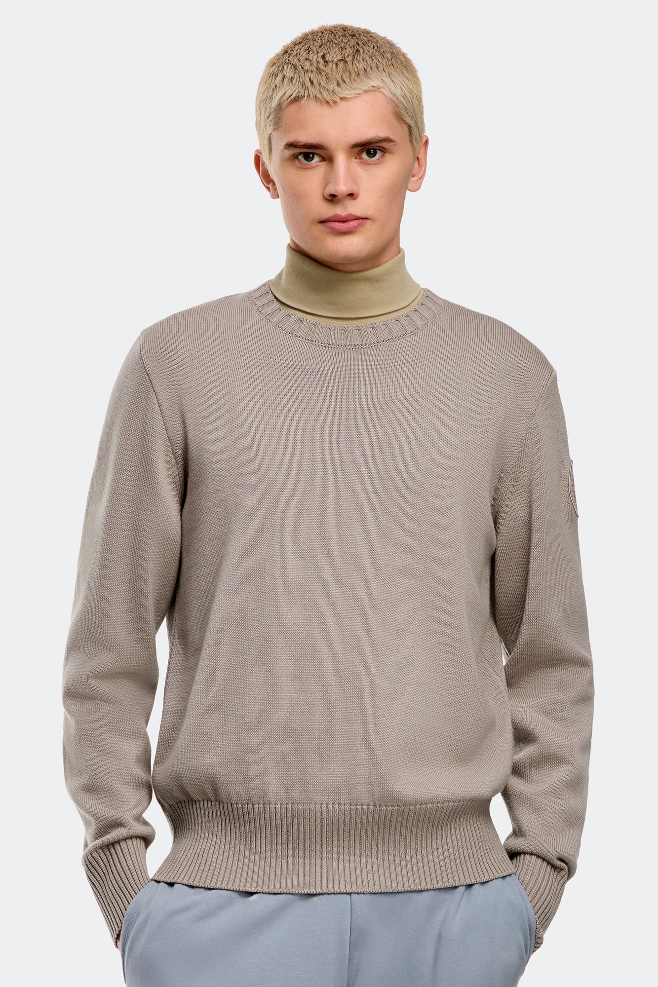 Rosseau Sweater (Men) - Limestone