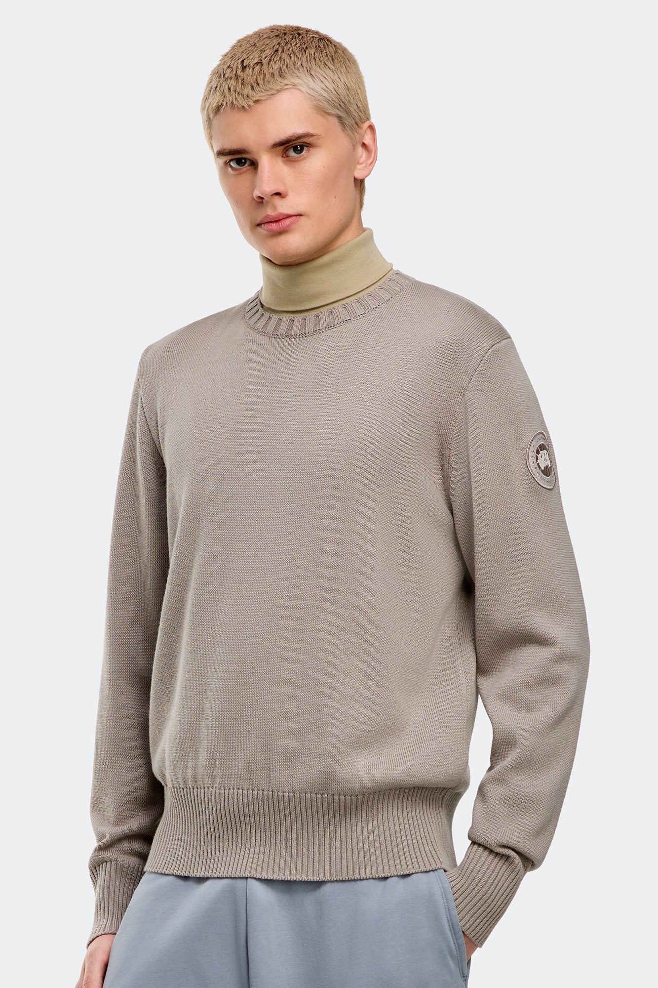 Rosseau Sweater (Men) - Limestone
