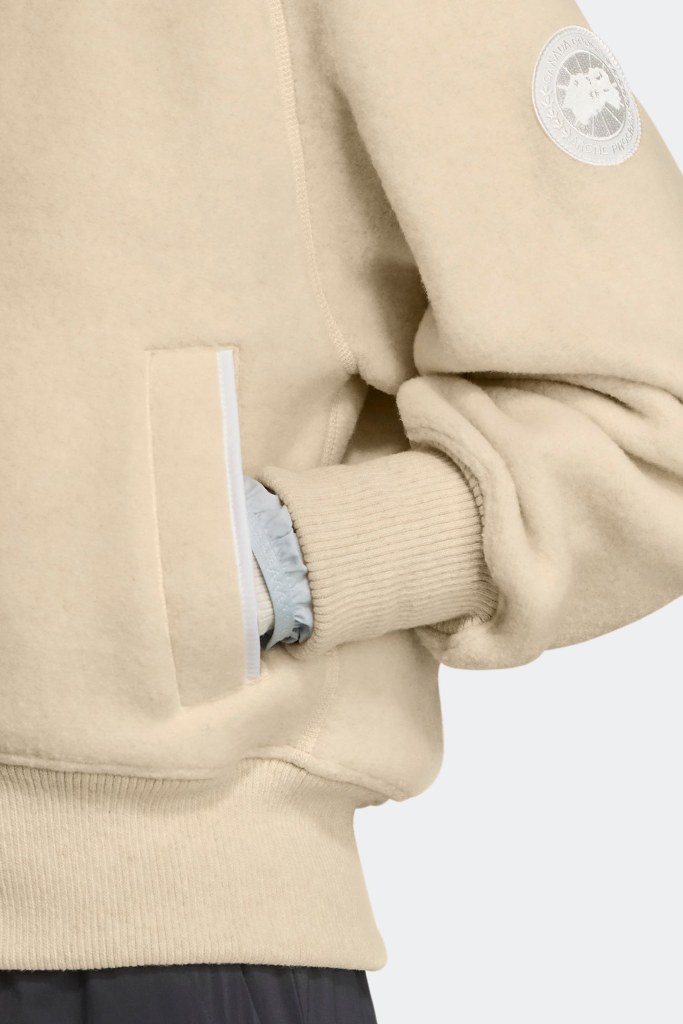 Chilliwack Bomber Kind Fleece HUMANATURE (Women) - Linen