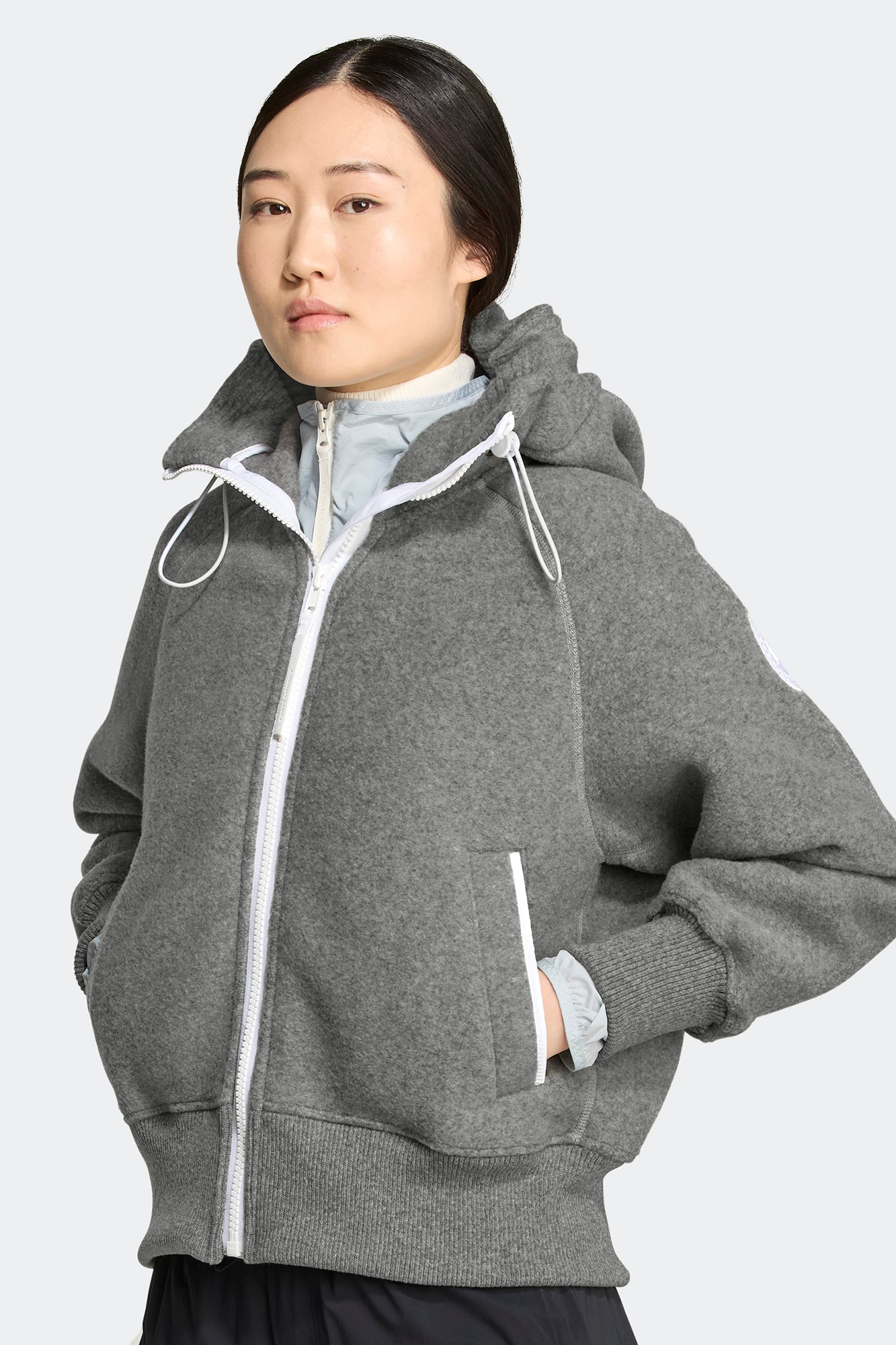 Chilliwack Bomber Kind Fleece HUMANATURE (Women) - Greige