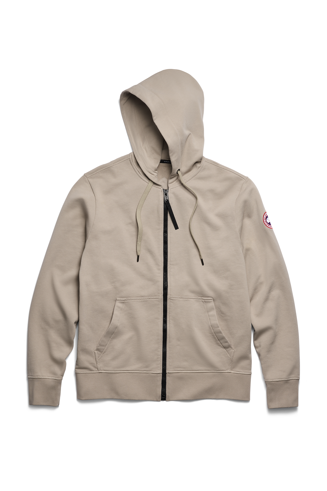 Huron Full Zip Hoodie (Men) - Limestone