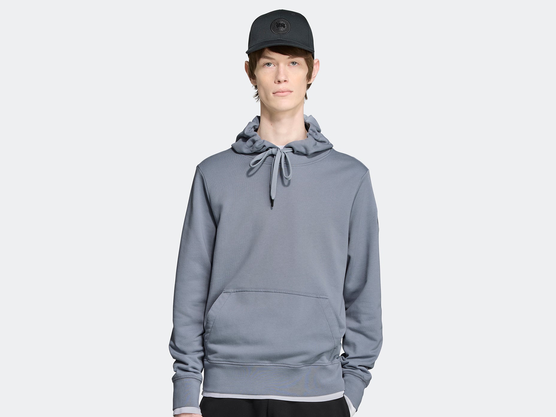 Huron Hoodie Black Label (Men) - Light Ozone Blue